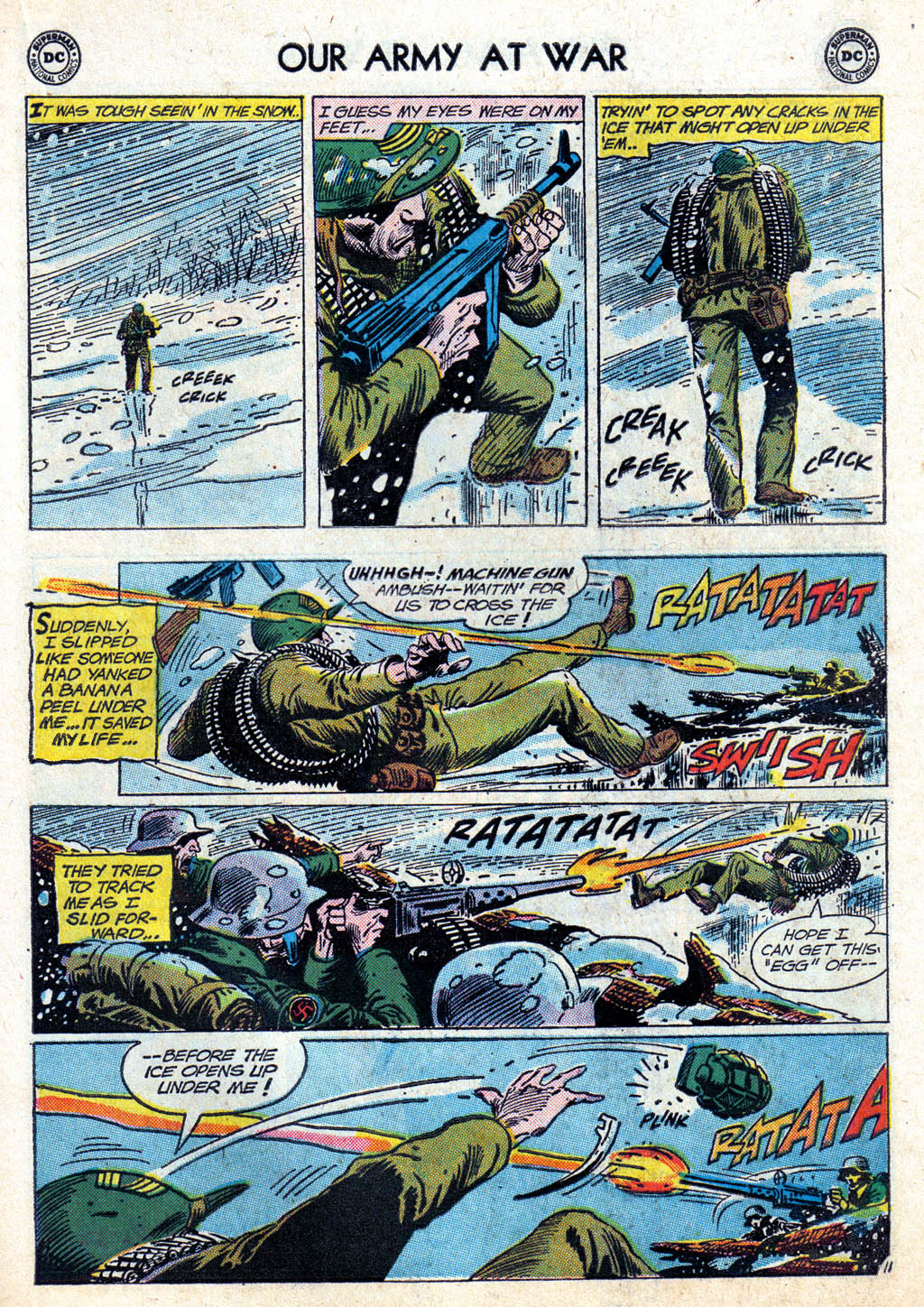 Read online Our Army at War (1952) comic -  Issue #136 - 12