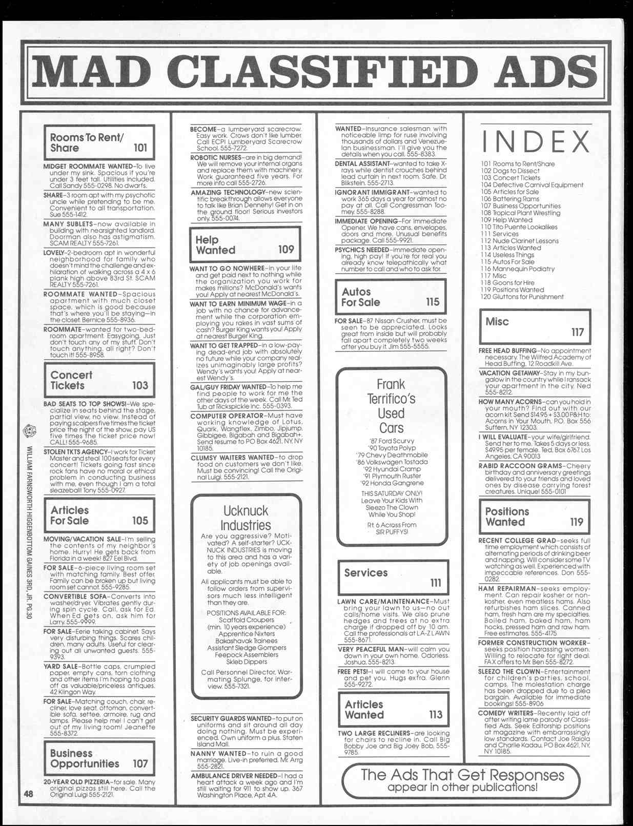 Read online MAD comic -  Issue #328 - 50