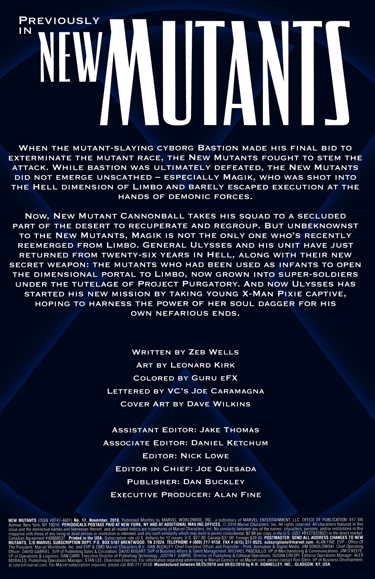 New Mutants (2009) Issue #17 #17 - English 3
