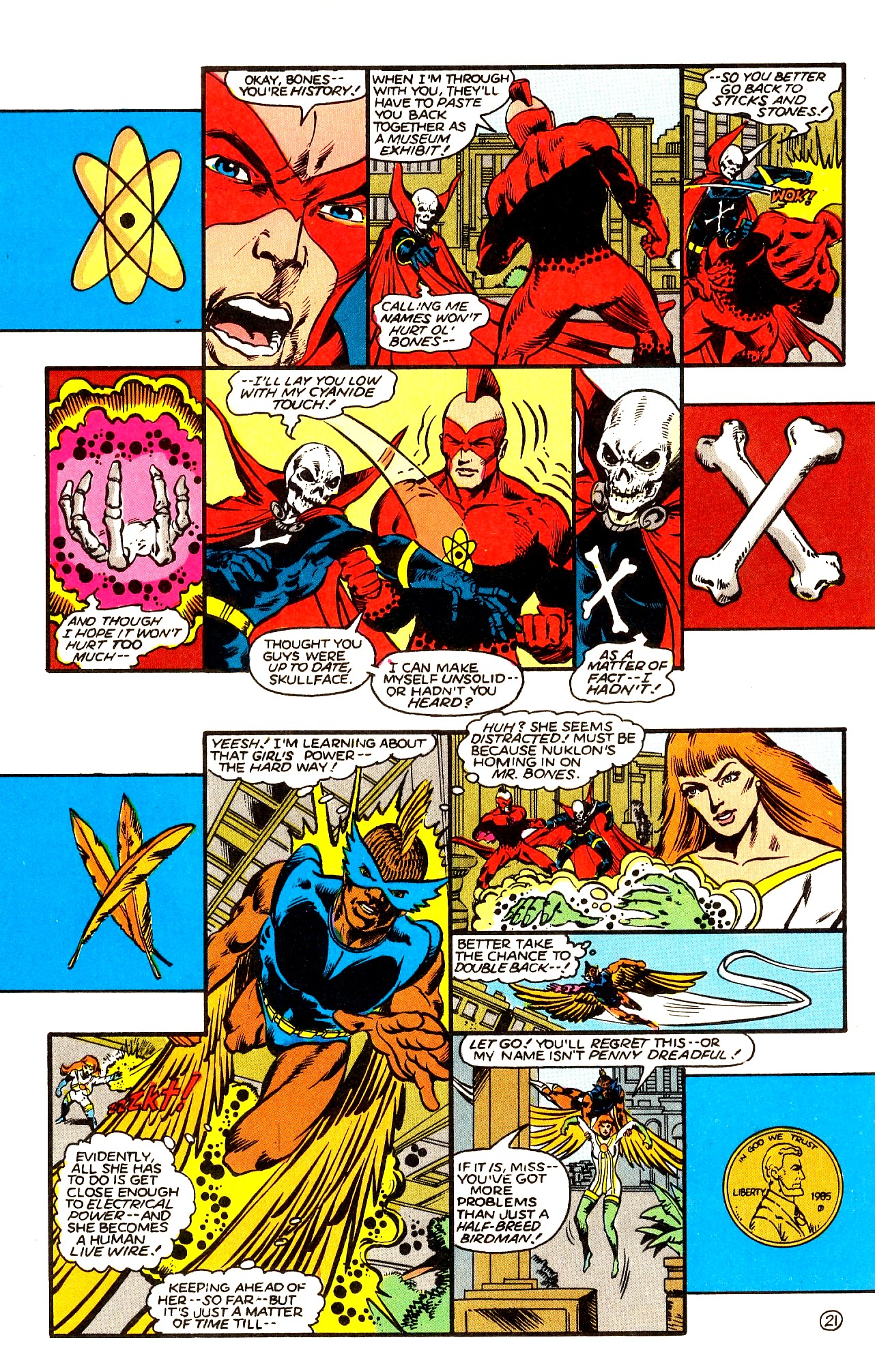 Read online Infinity Inc. (1984) comic -  Issue #18 - 28