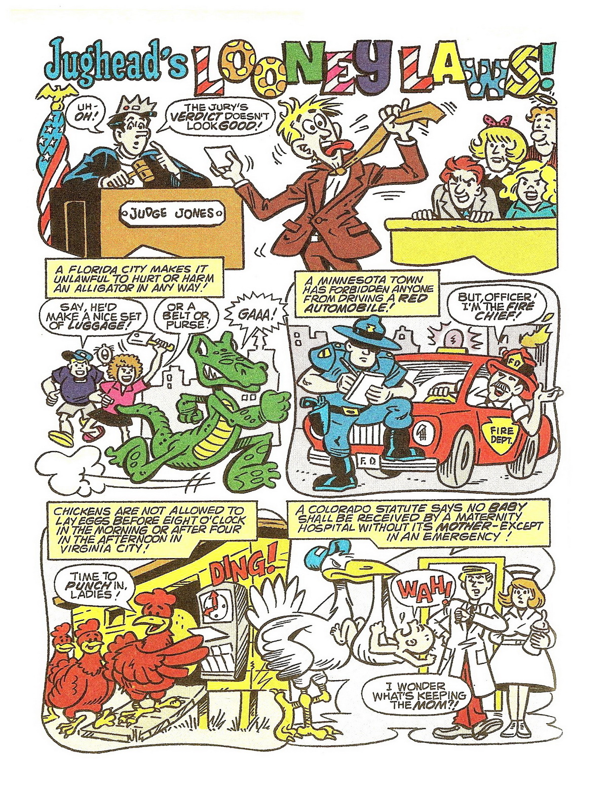 Read online Jughead's Double Digest Magazine comic -  Issue #41 - 132