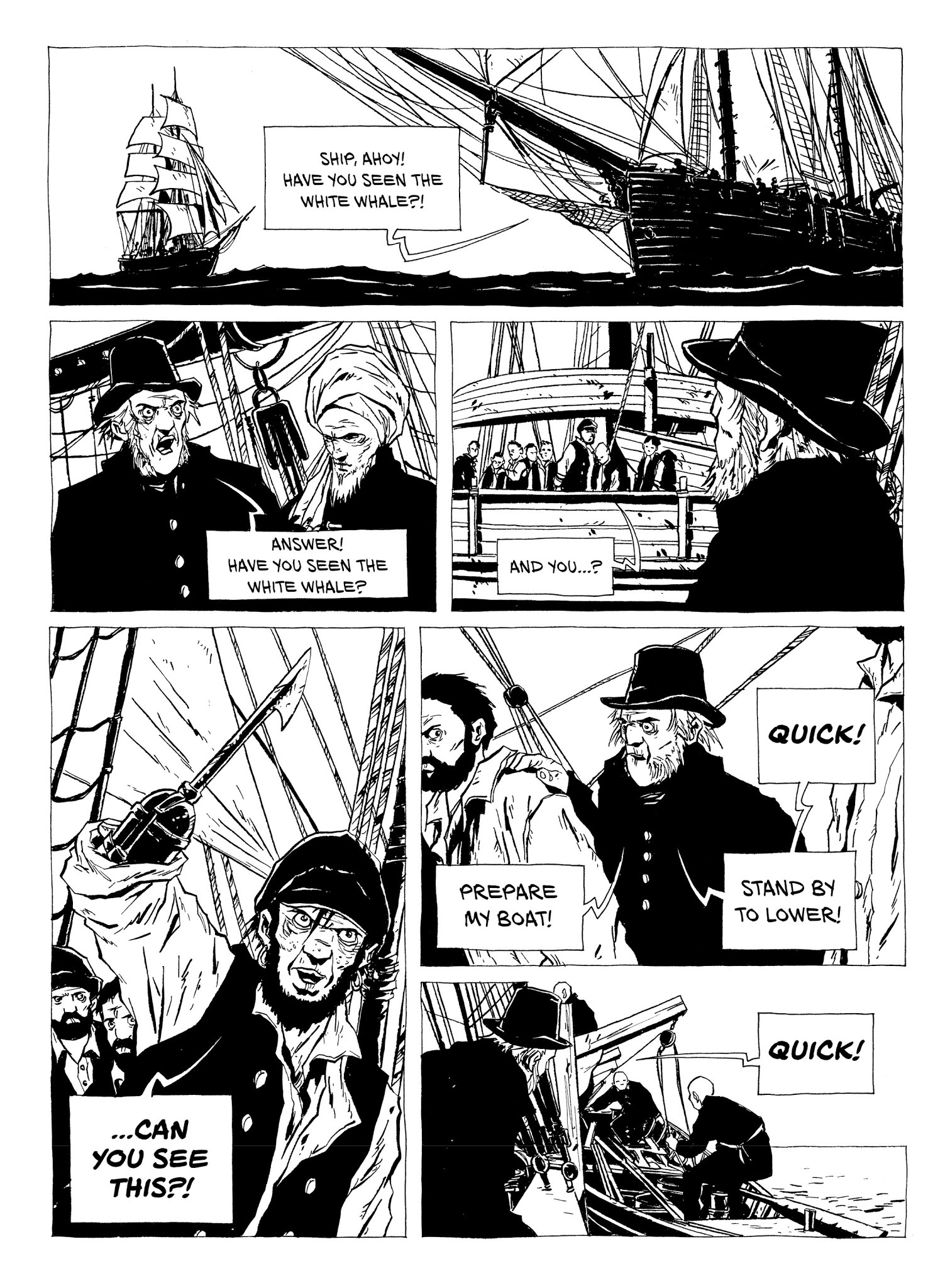 Read online Moby Dick comic -  Issue # TPB (Part 2) - 8