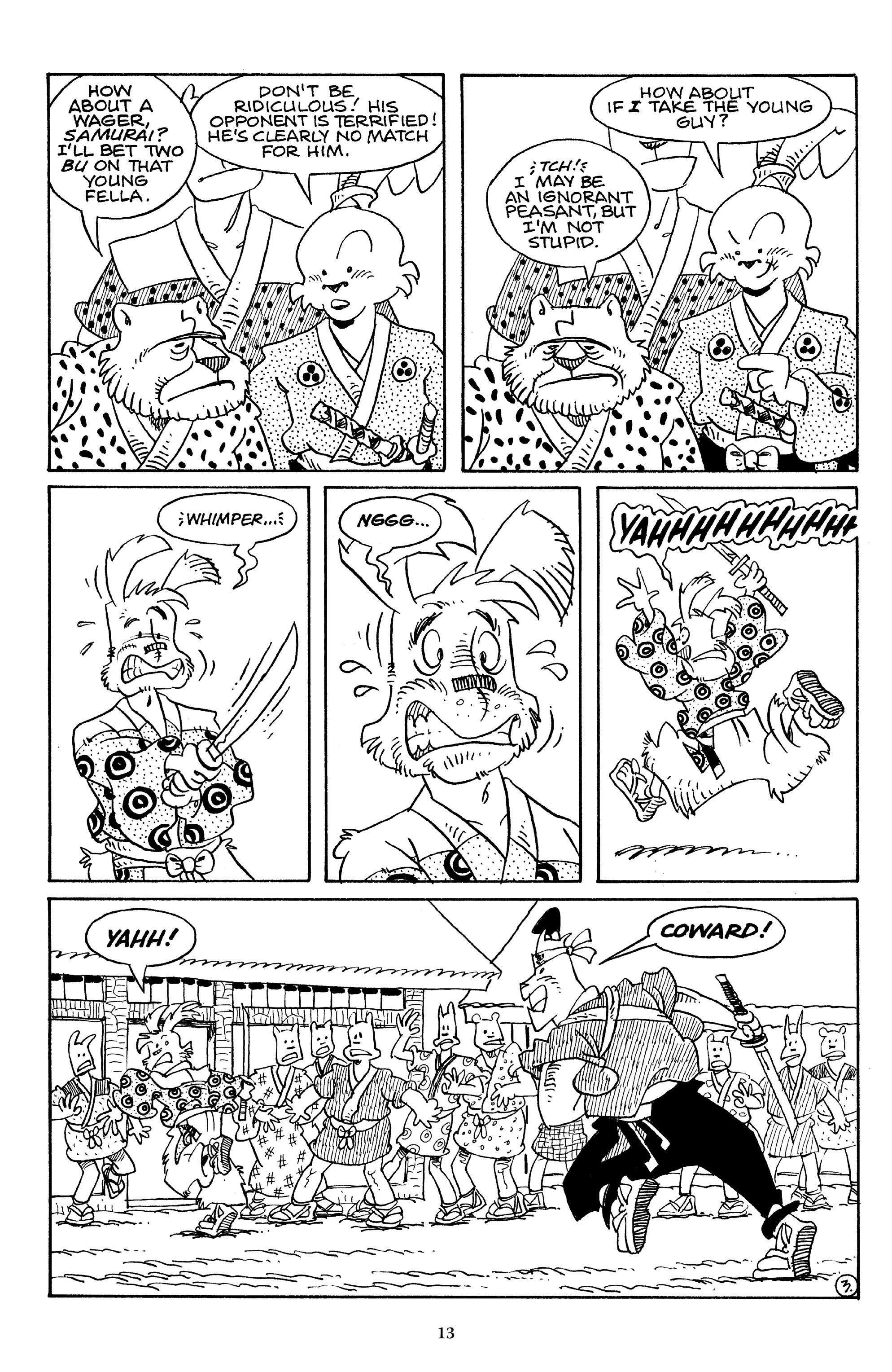 Read online The Usagi Yojimbo Saga comic -  Issue # TPB 4 - 13