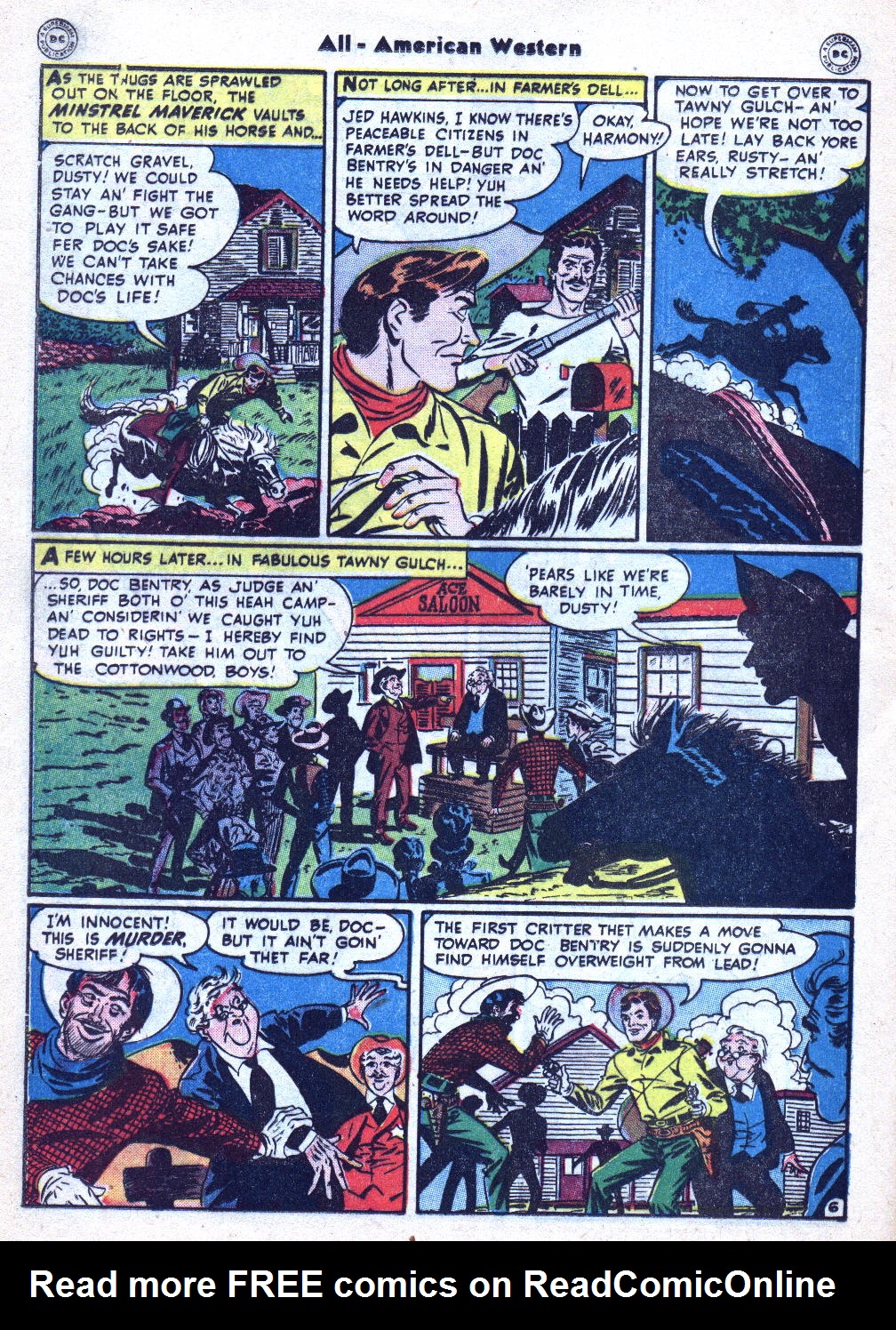 Read online All-American Western comic -  Issue #109 - 34