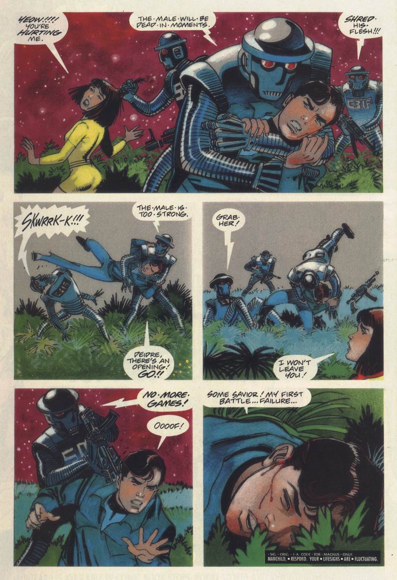 Read online Magnus Robot Fighter (1991) comic -  Issue #20 - 16