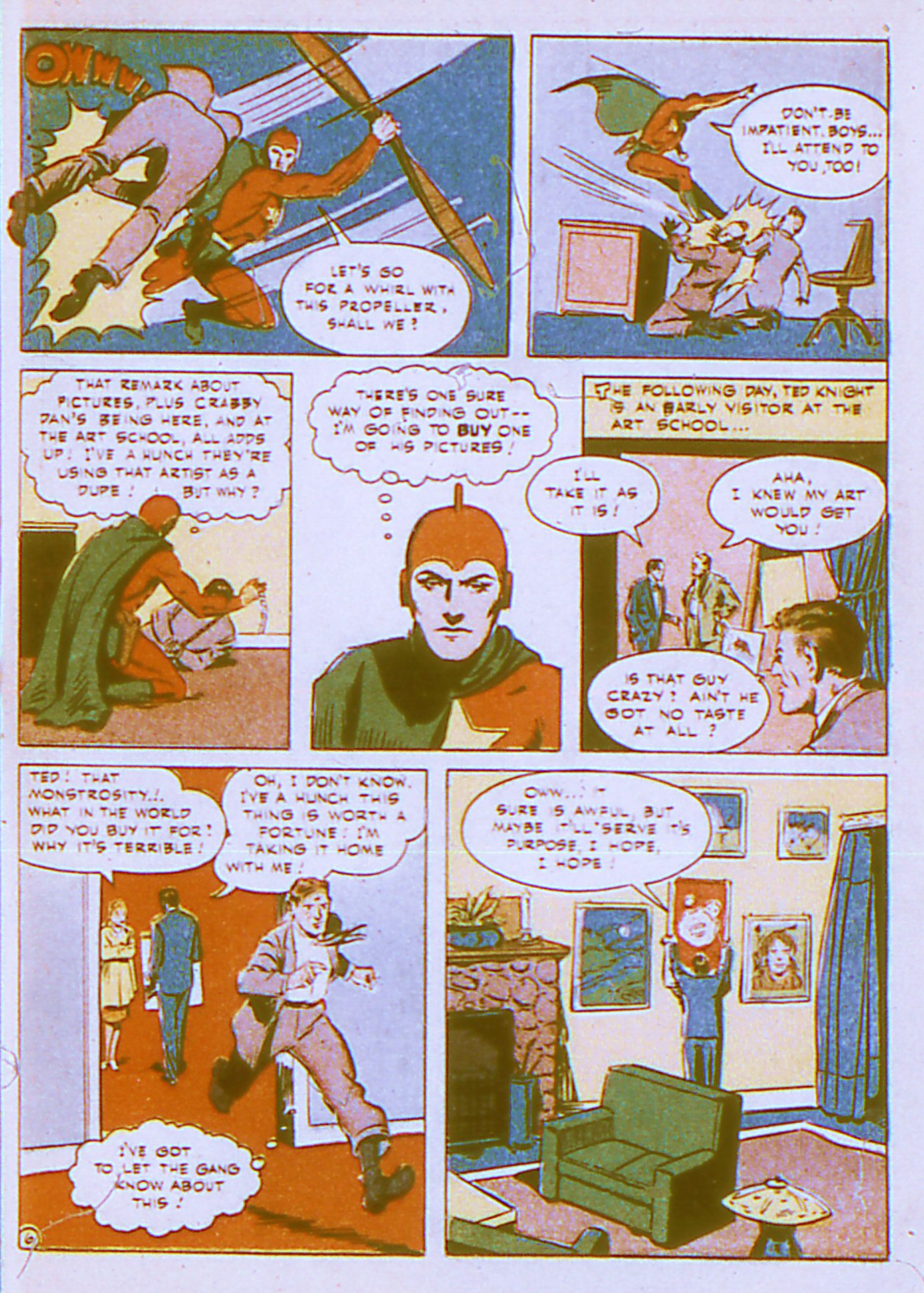 Read online Adventure Comics (1938) comic -  Issue #87 - 36