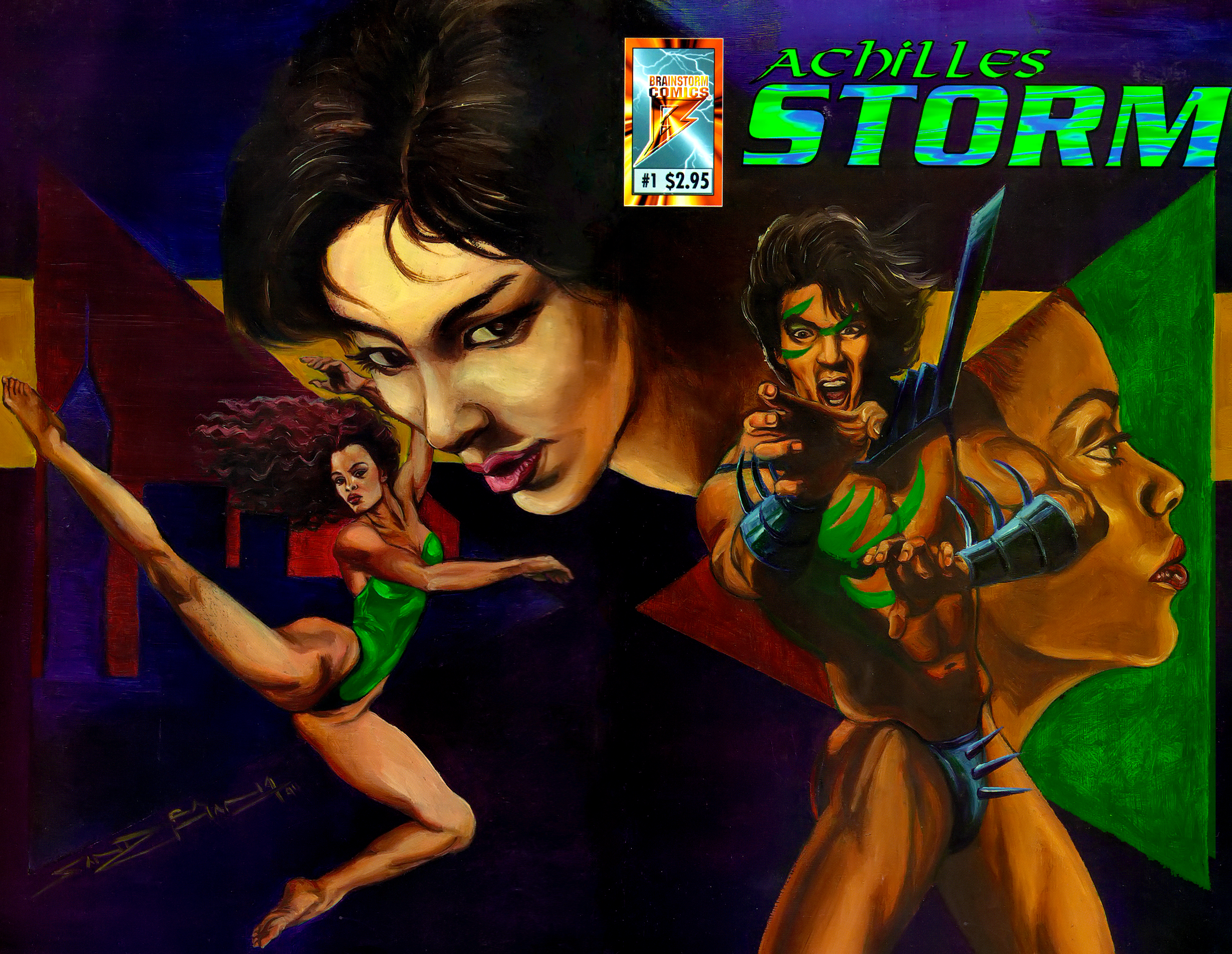 Read online Achilles Storm comic -  Issue #1 - 1