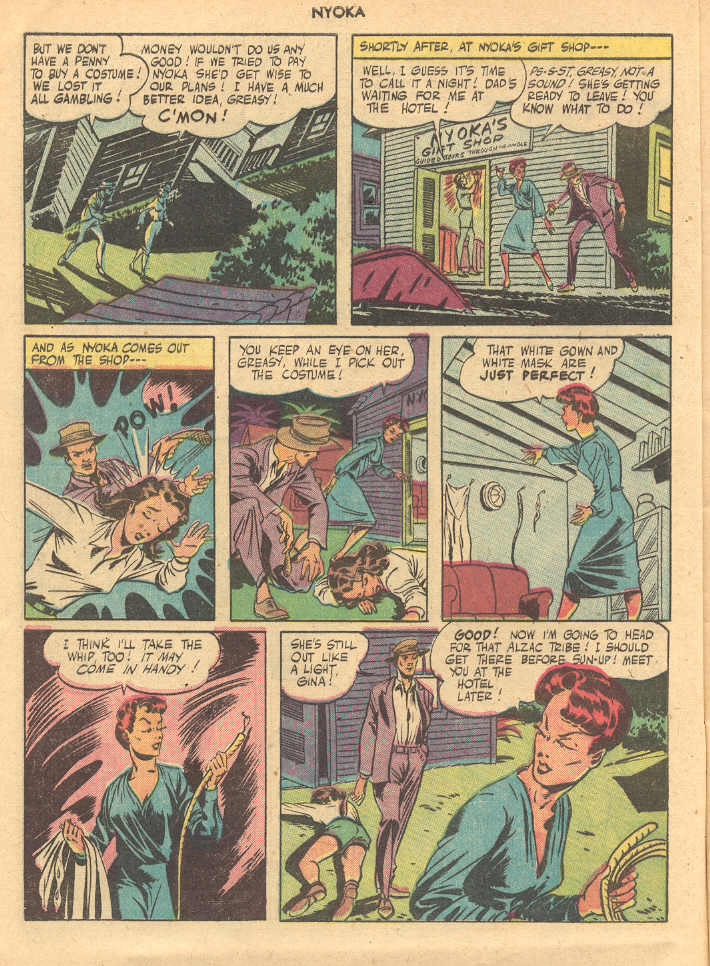 Read online Nyoka the Jungle Girl (1945) comic -  Issue #6 - 6