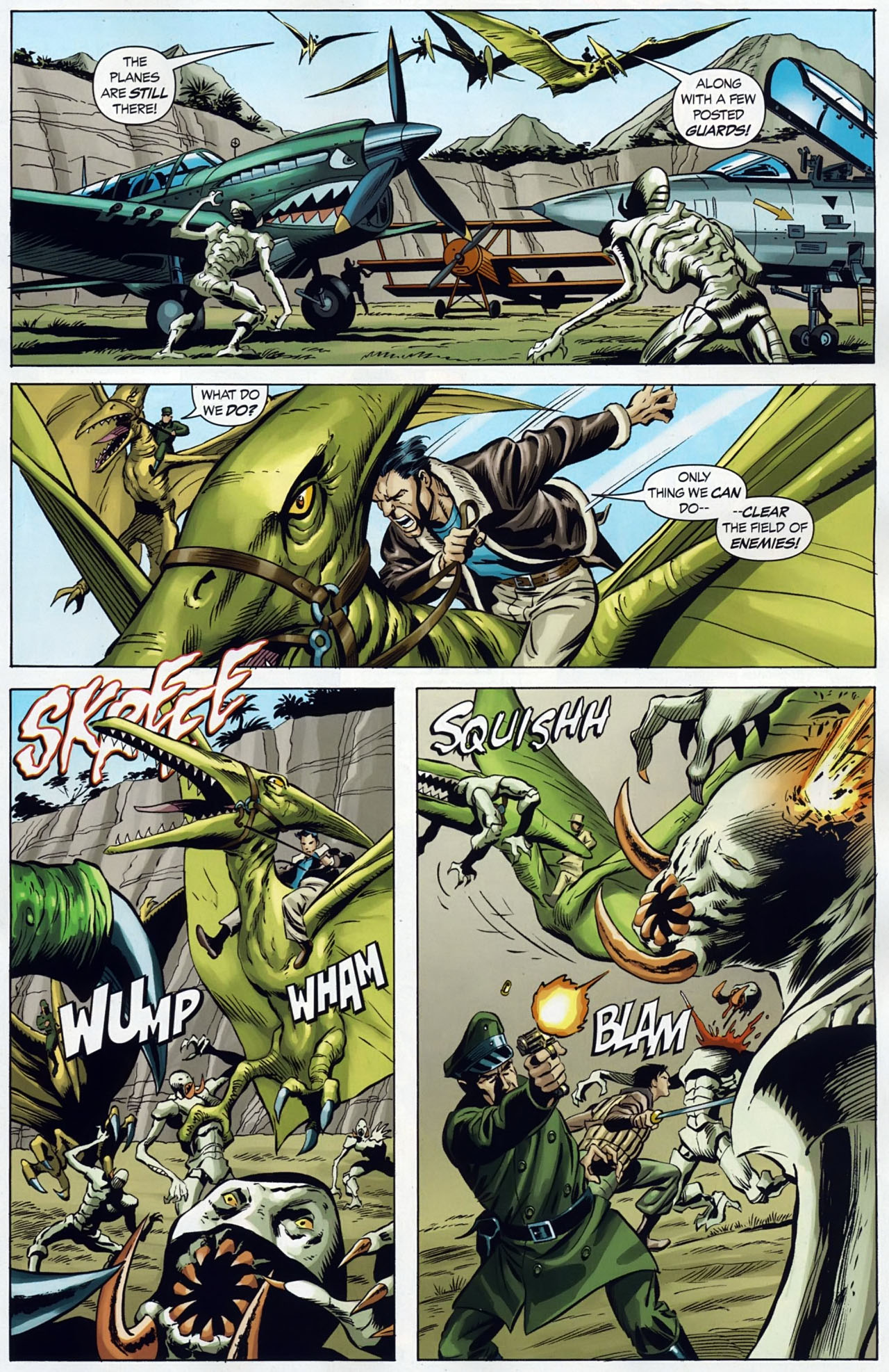 Read online The War That Time Forgot comic -  Issue #11 - 11