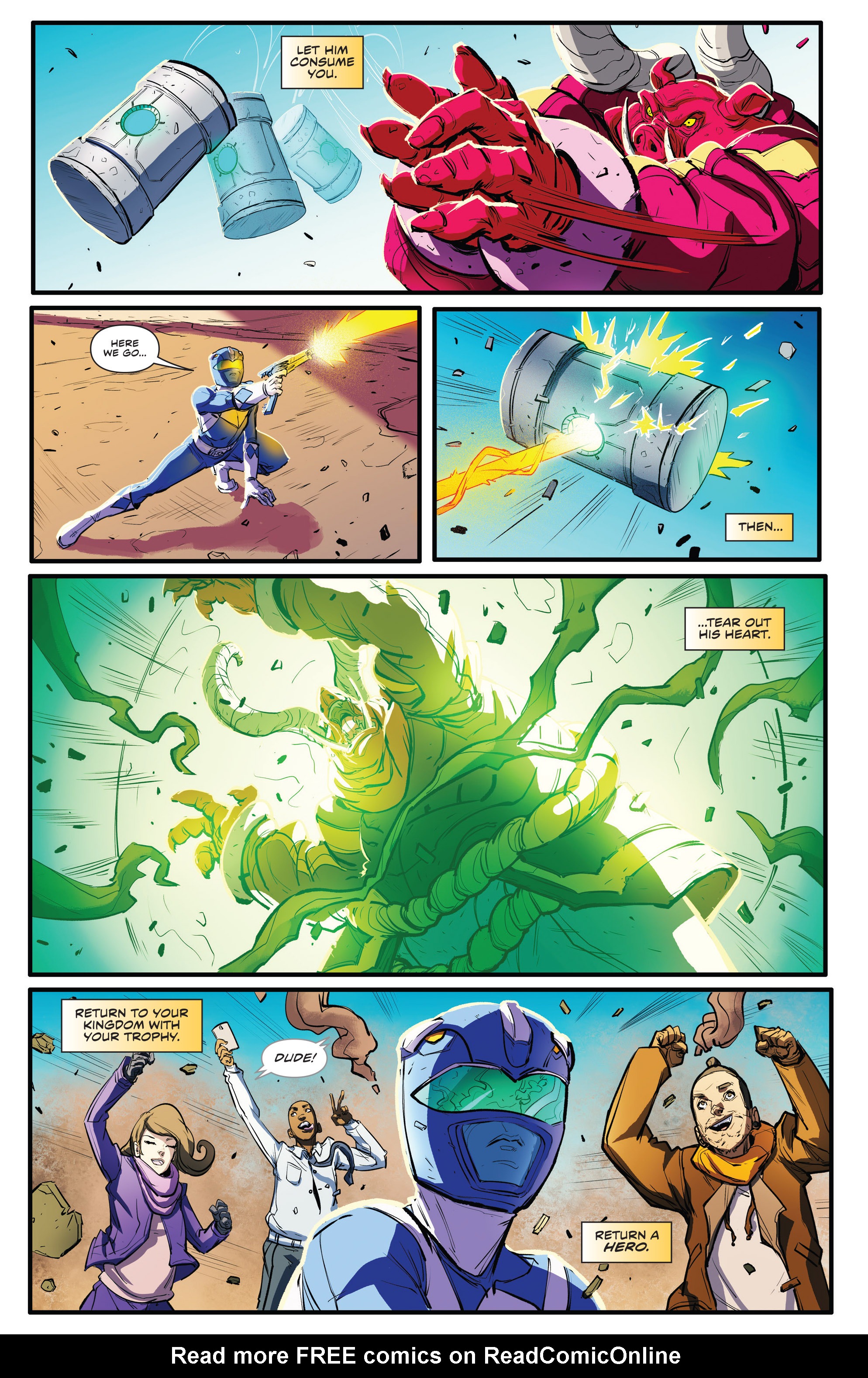 Read online Mighty Morphin Power Rangers comic -  Issue #10 - 16