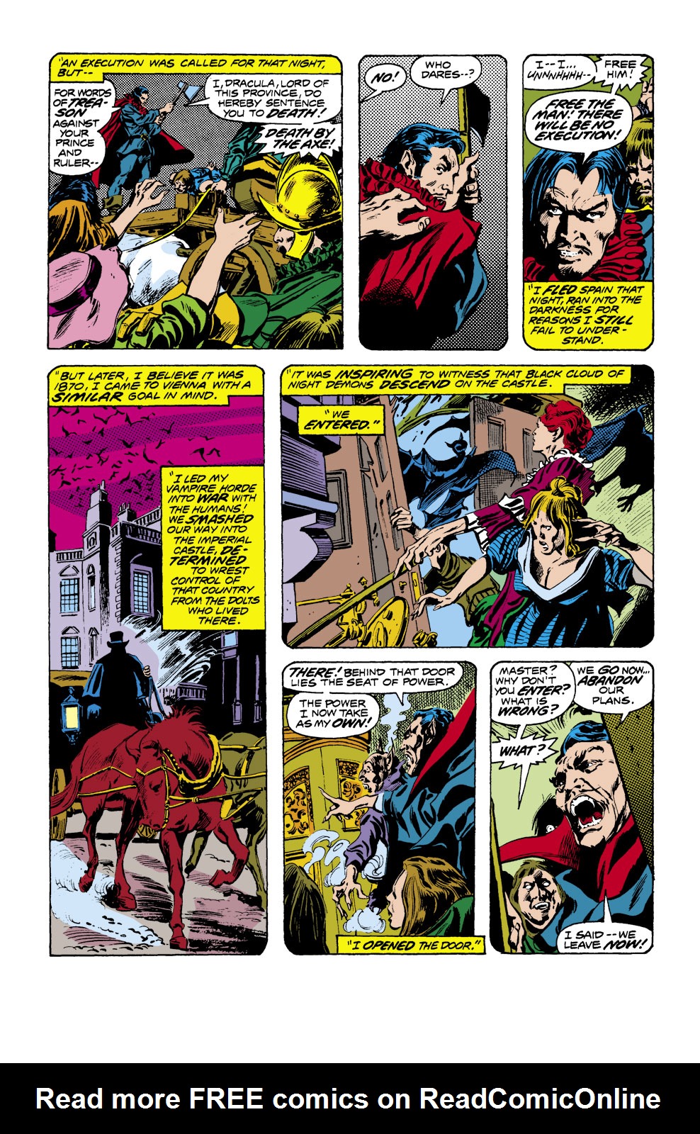 Read online Tomb of Dracula (1972) comic -  Issue #52 - 6