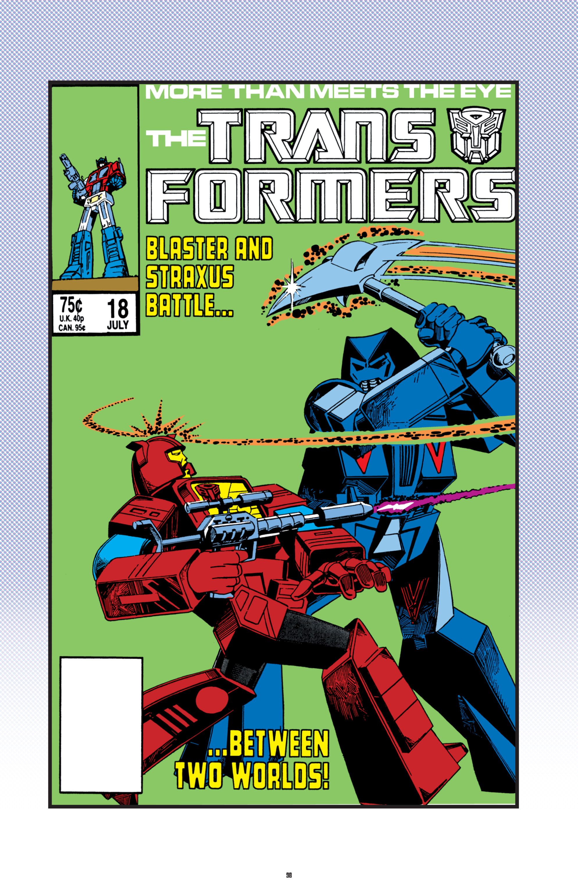 Read online The Transformers Classics comic -  Issue # TPB 2 - 99