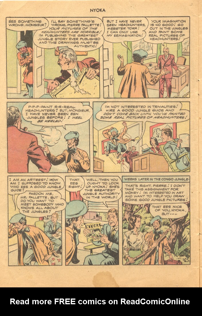 Read online Nyoka the Jungle Girl (1945) comic -  Issue #19 - 4