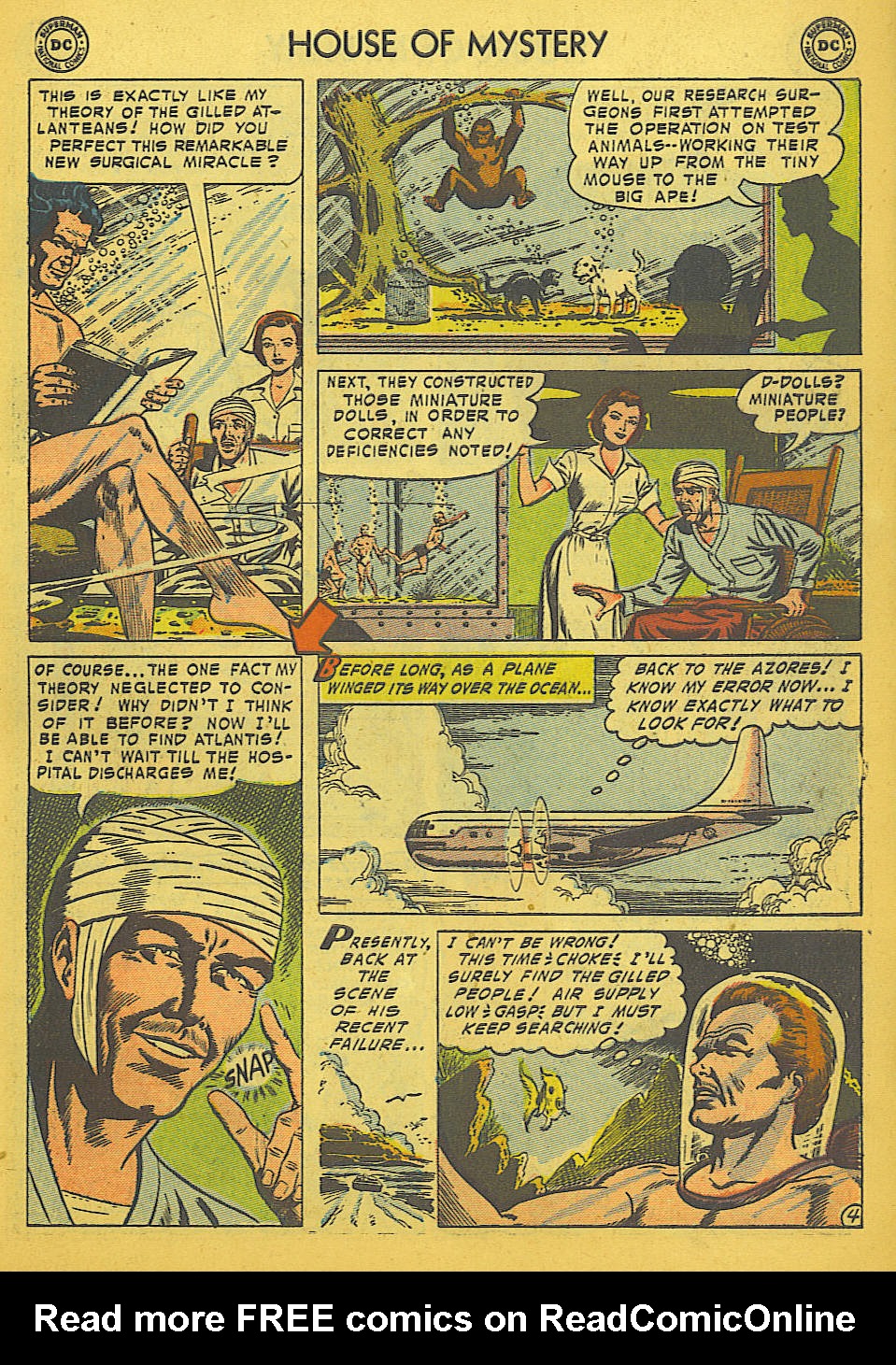 Read online House of Mystery (1951) comic -  Issue #37 - 31