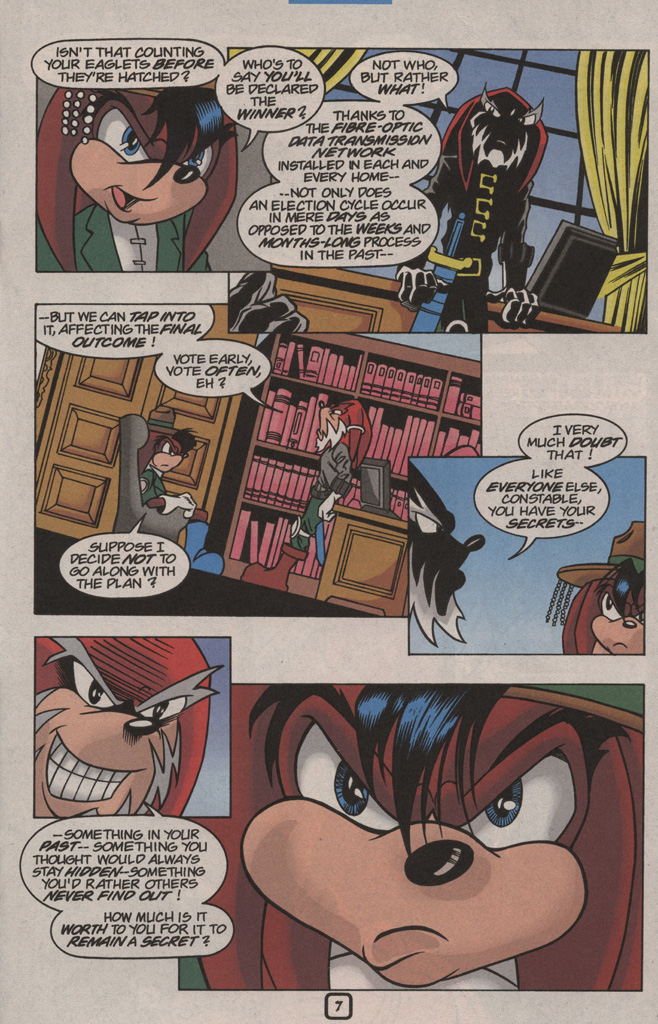Read online Knuckles the Echidna comic -  Issue #24 - 11