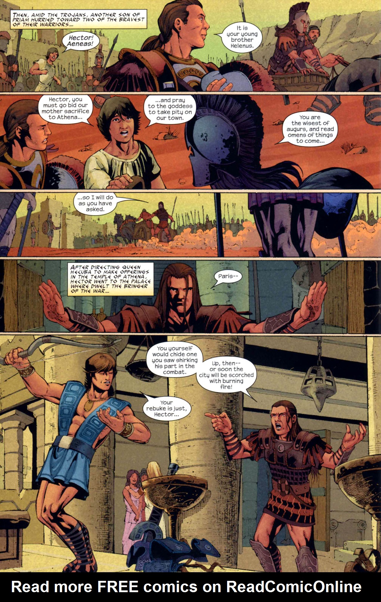 Read online The Iliad comic -  Issue #3 - 4