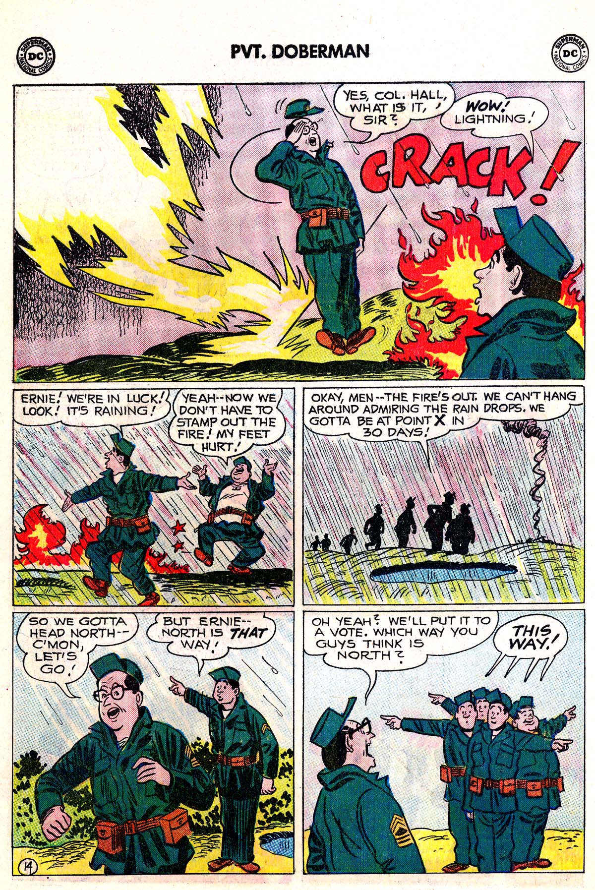 Read online Sgt. Bilko's Pvt. Doberman comic -  Issue #8 - 18