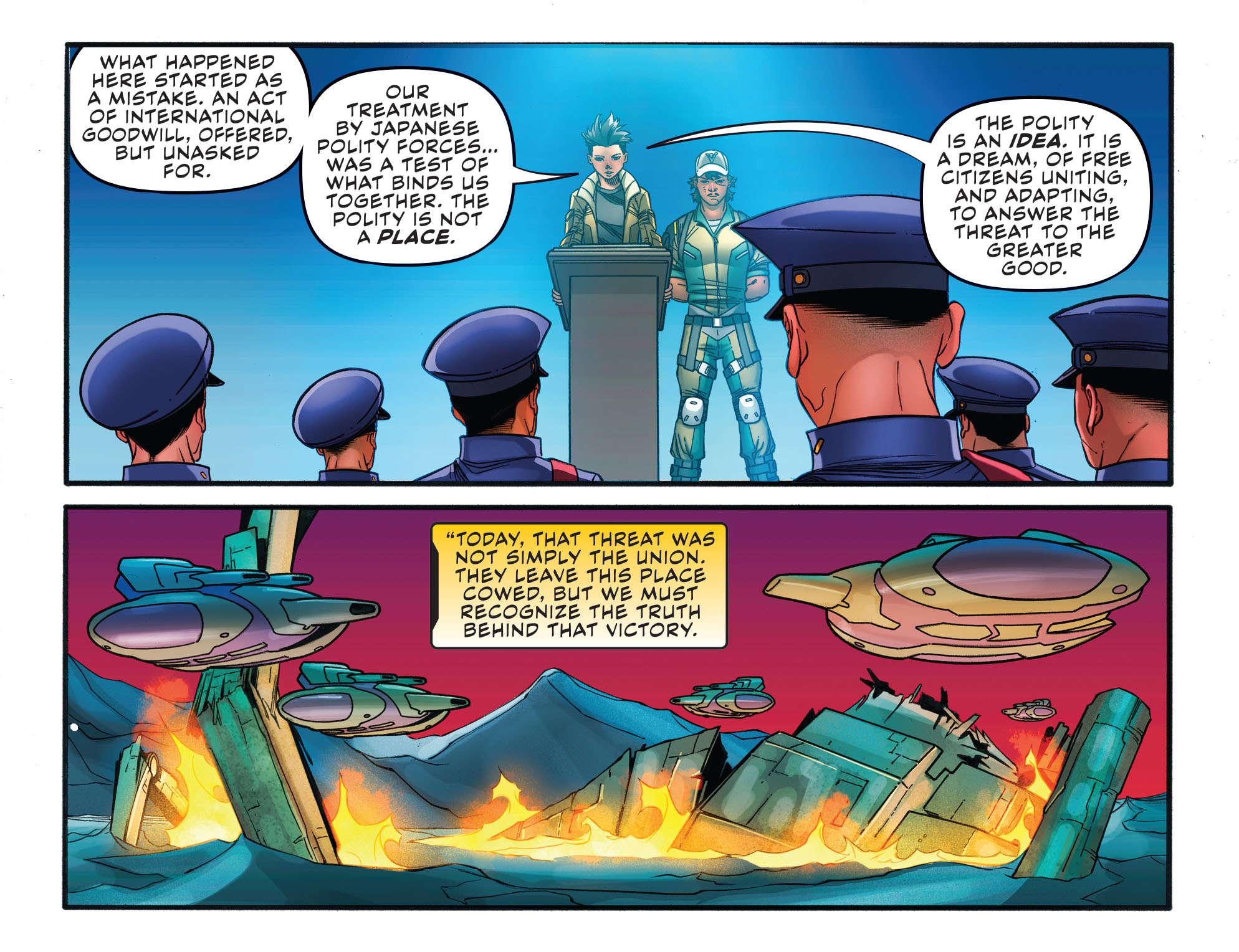 Read online gen:Lock comic -  Issue #14 - 15