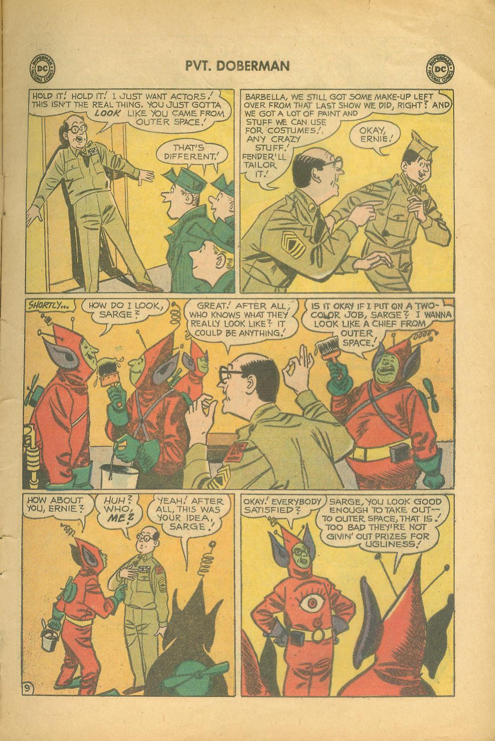 Read online Sgt. Bilko's Pvt. Doberman comic -  Issue #10 - 11
