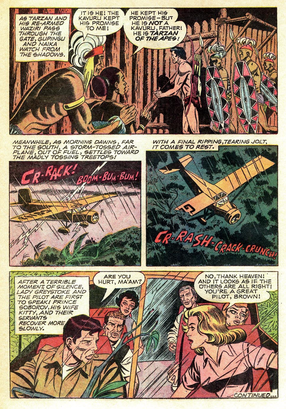 Read online Tarzan (1962) comic -  Issue #188 - 16