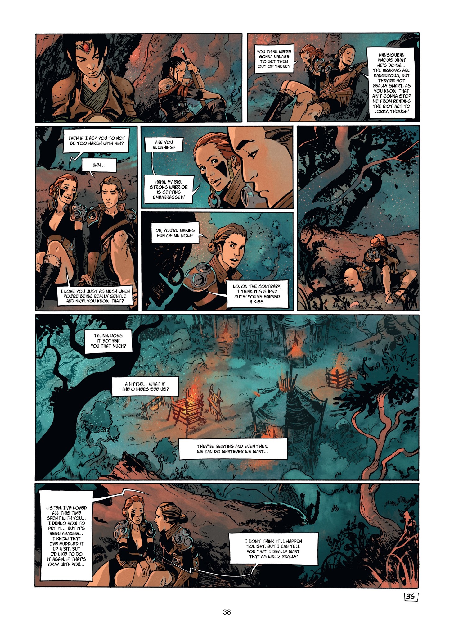 Read online Angor comic -  Issue #4 - 38