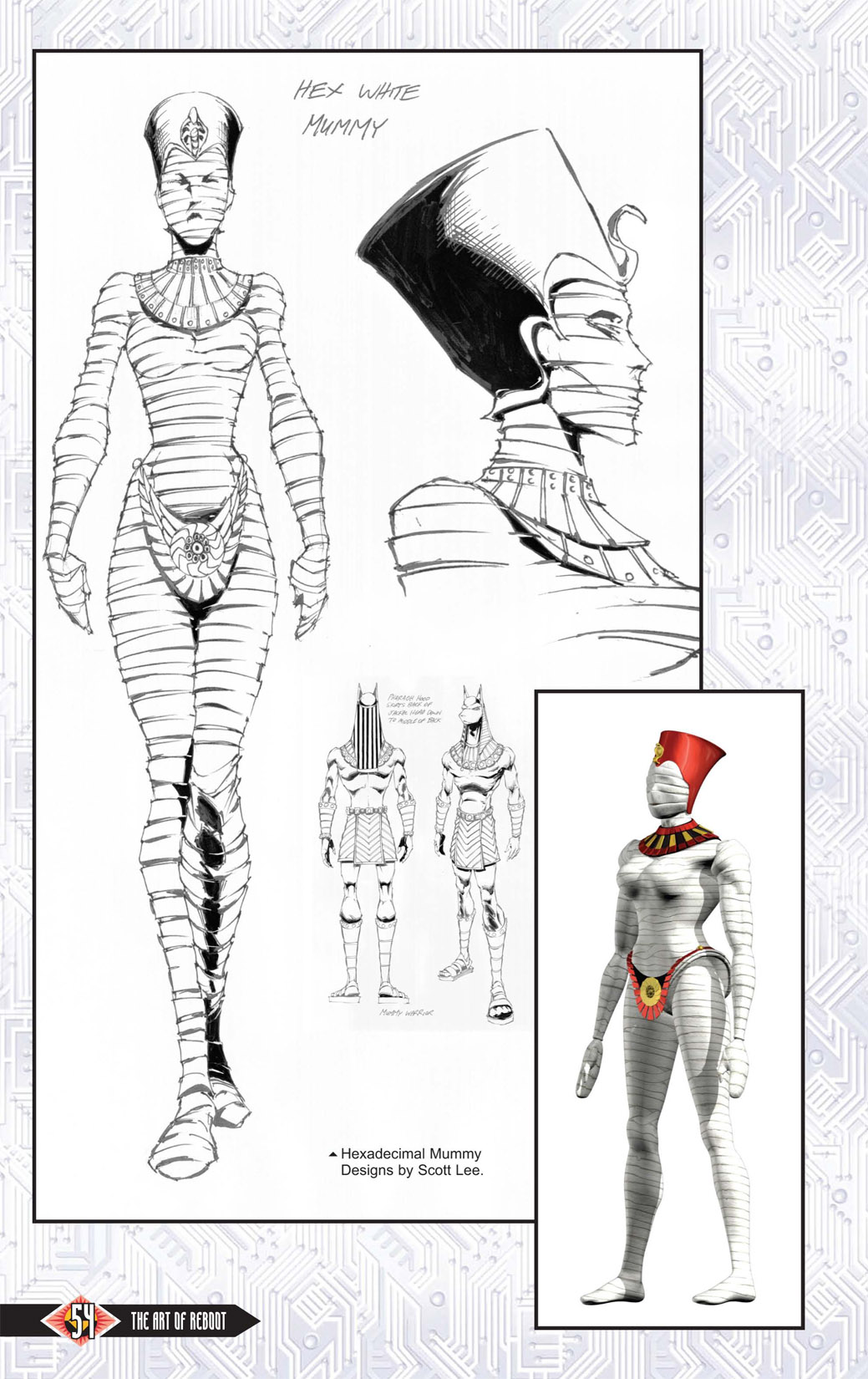 Read online The Art of Reboot comic -  Issue # TPB - 53