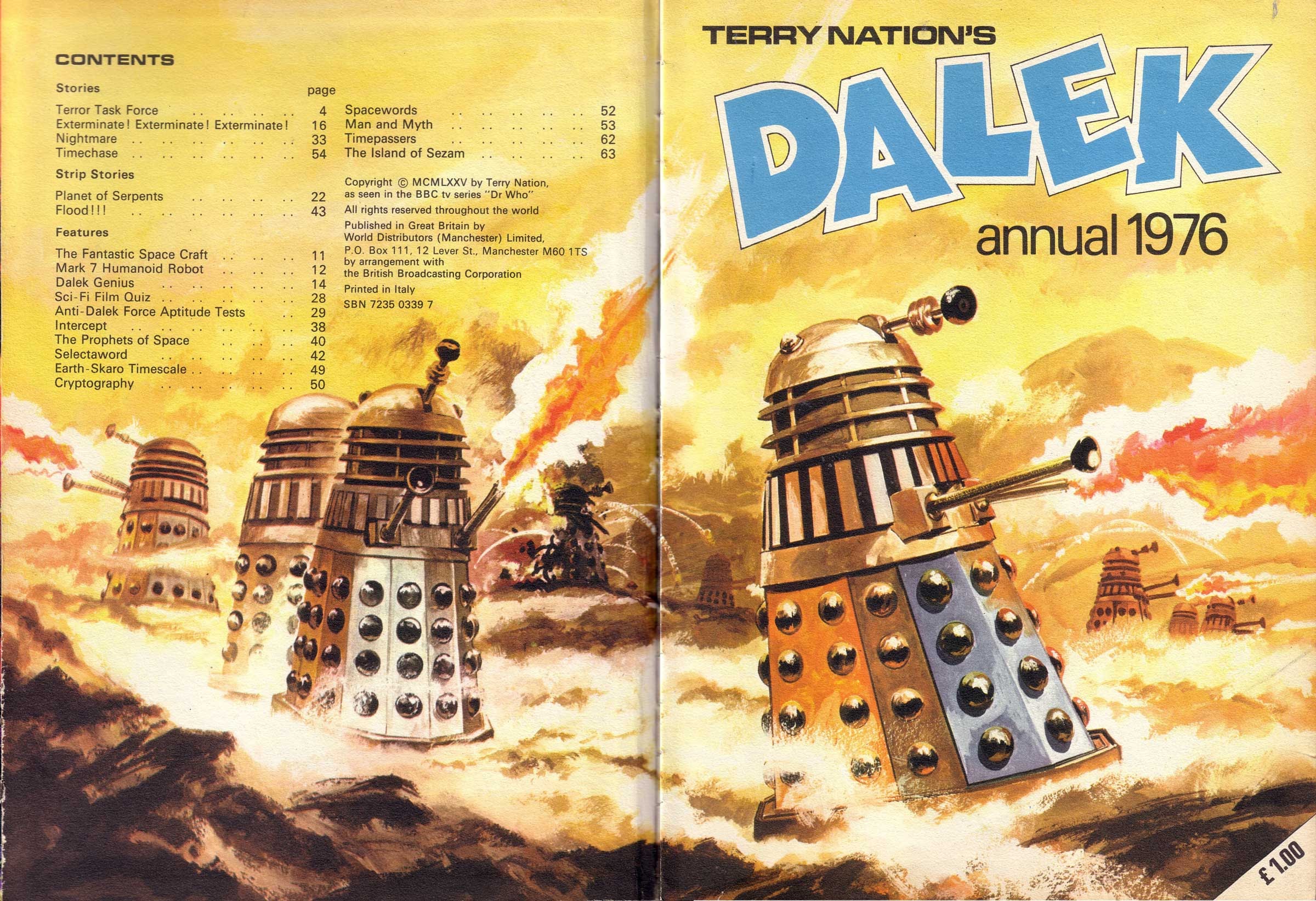 Read online Dalek Annual comic -  Issue #1976 - 2