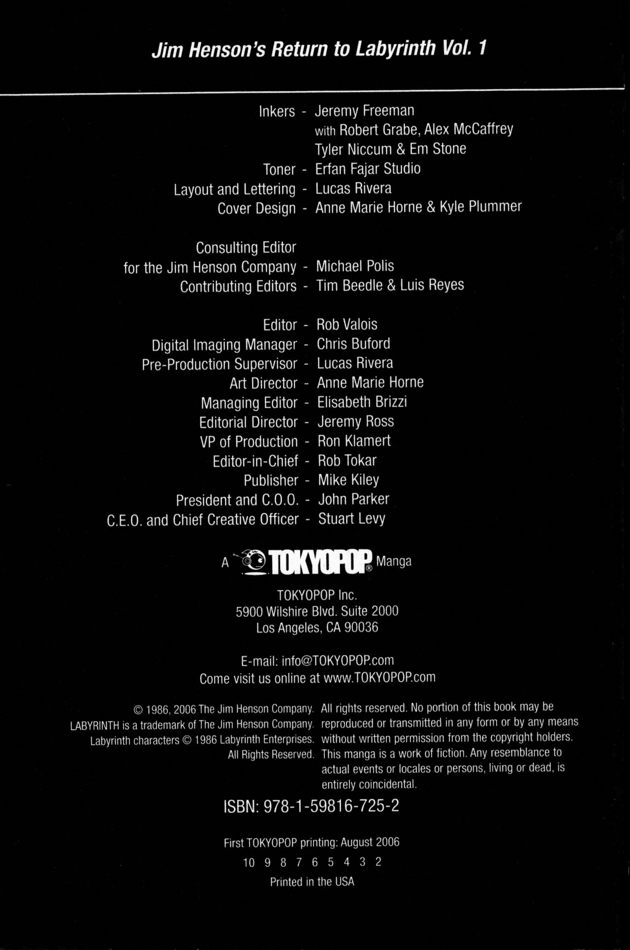 Read online Jim Henson's Return to Labyrinth comic -  Issue # Vol. 1 - 4