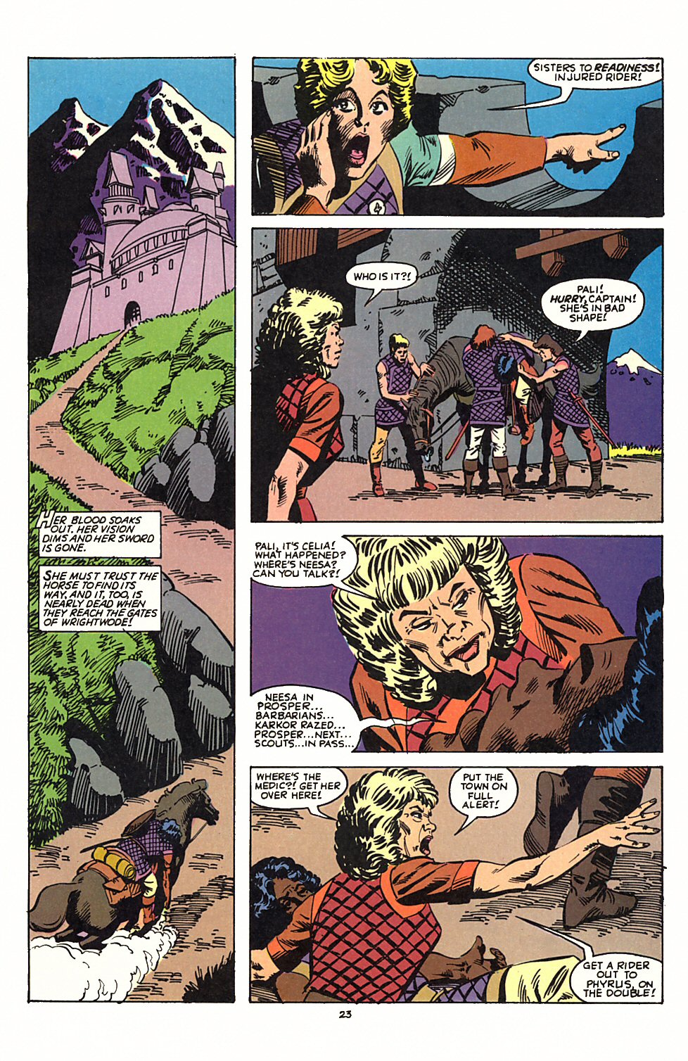 Read online Sisterhood of Steel comic -  Issue #5 - 25