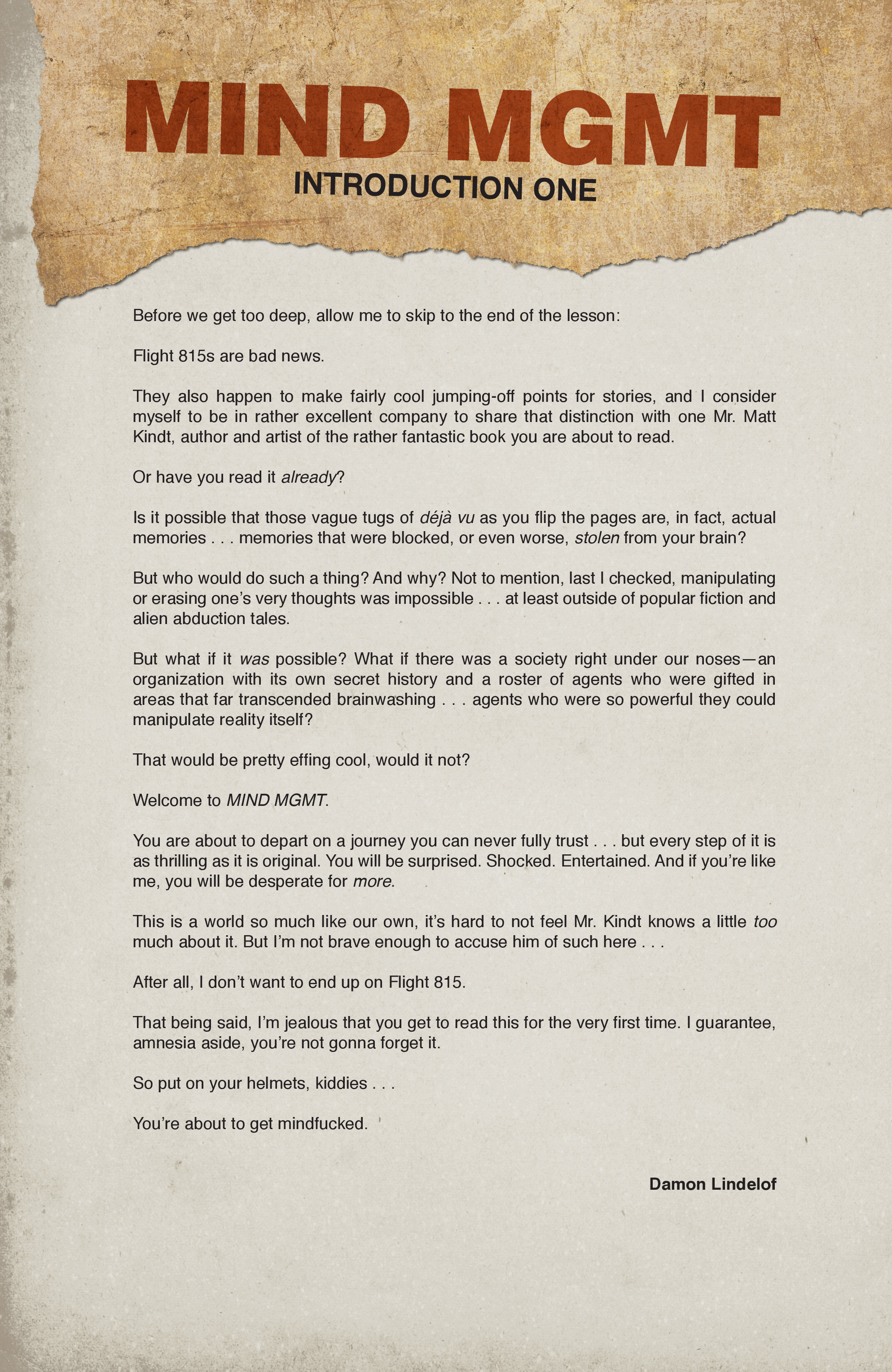 Read online MIND MGMT comic -  Issue # _Omnibus TPB 1 (Part 1) - 9