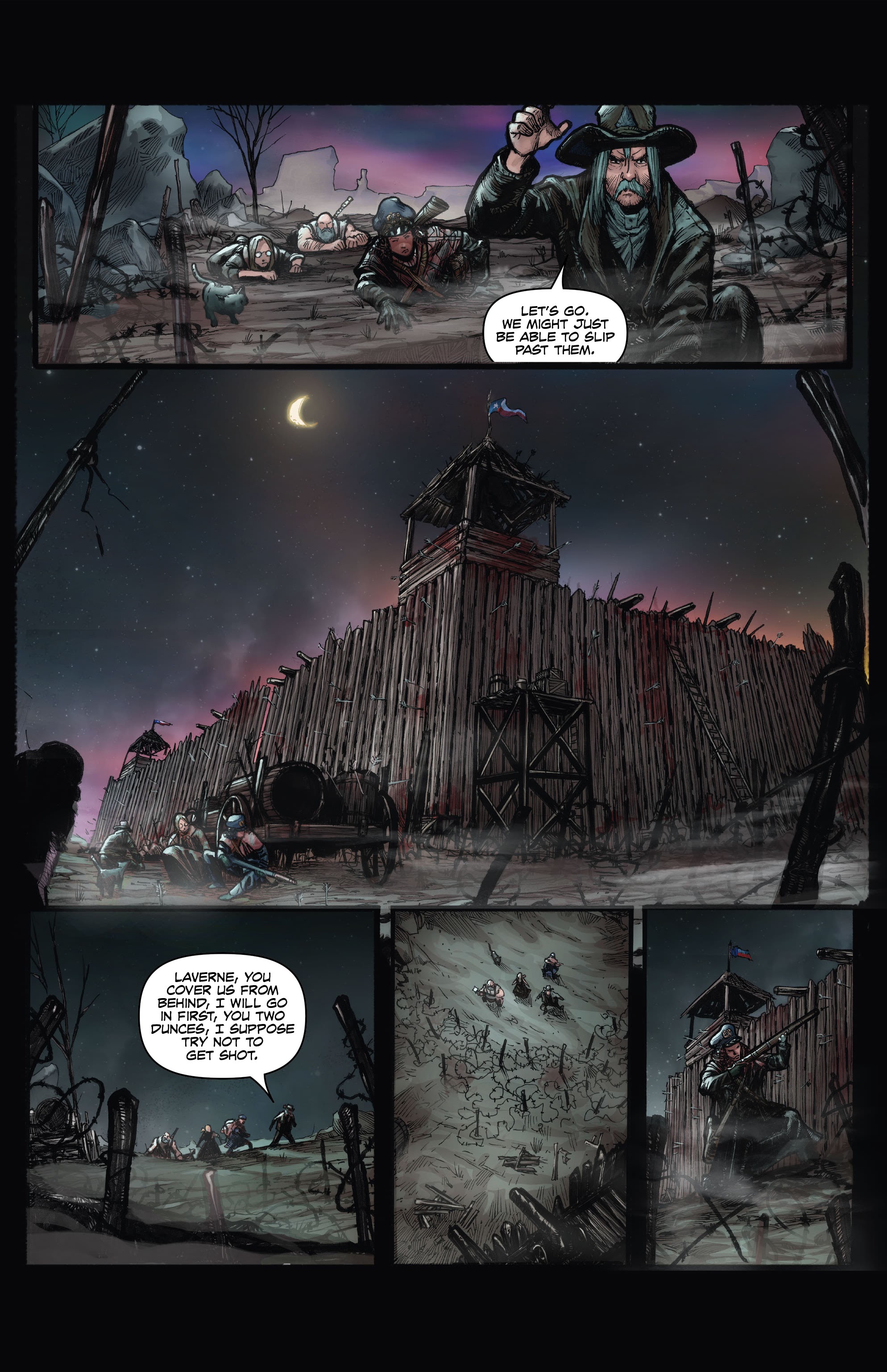 Read online The Few and Cursed: Shadow Nation comic -  Issue # TPB - 52