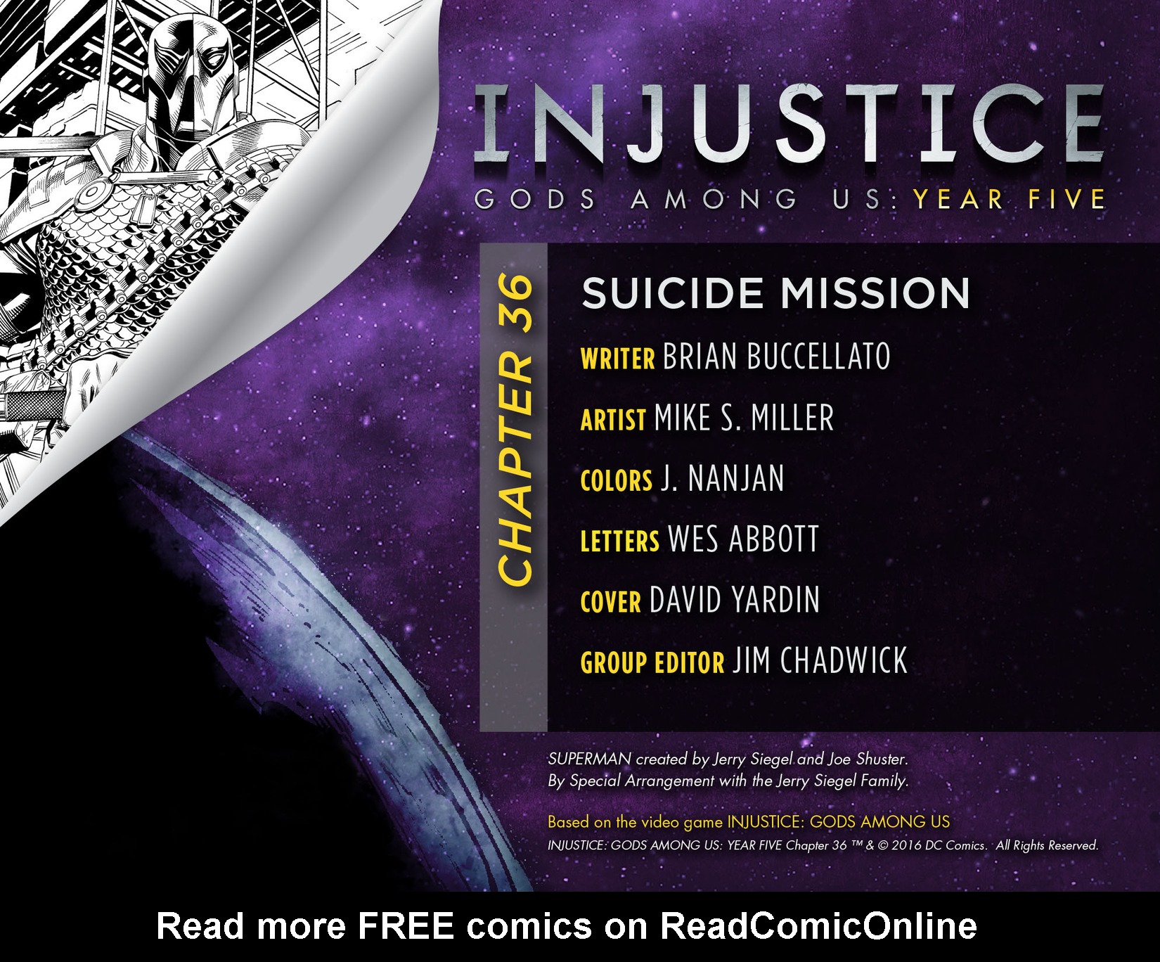Read online Injustice: Gods Among Us: Year Five comic -  Issue #36 - 2