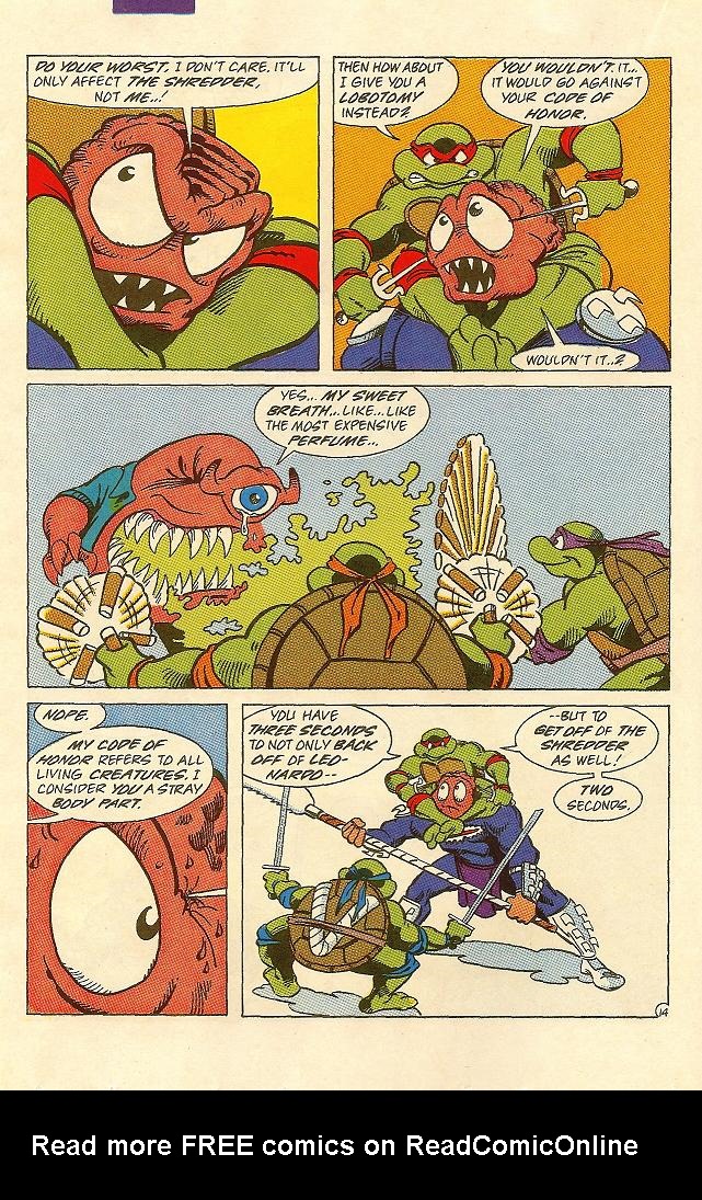 Read online Teenage Mutant Ninja Turtles Adventures (1989) comic -  Issue #25 - 15