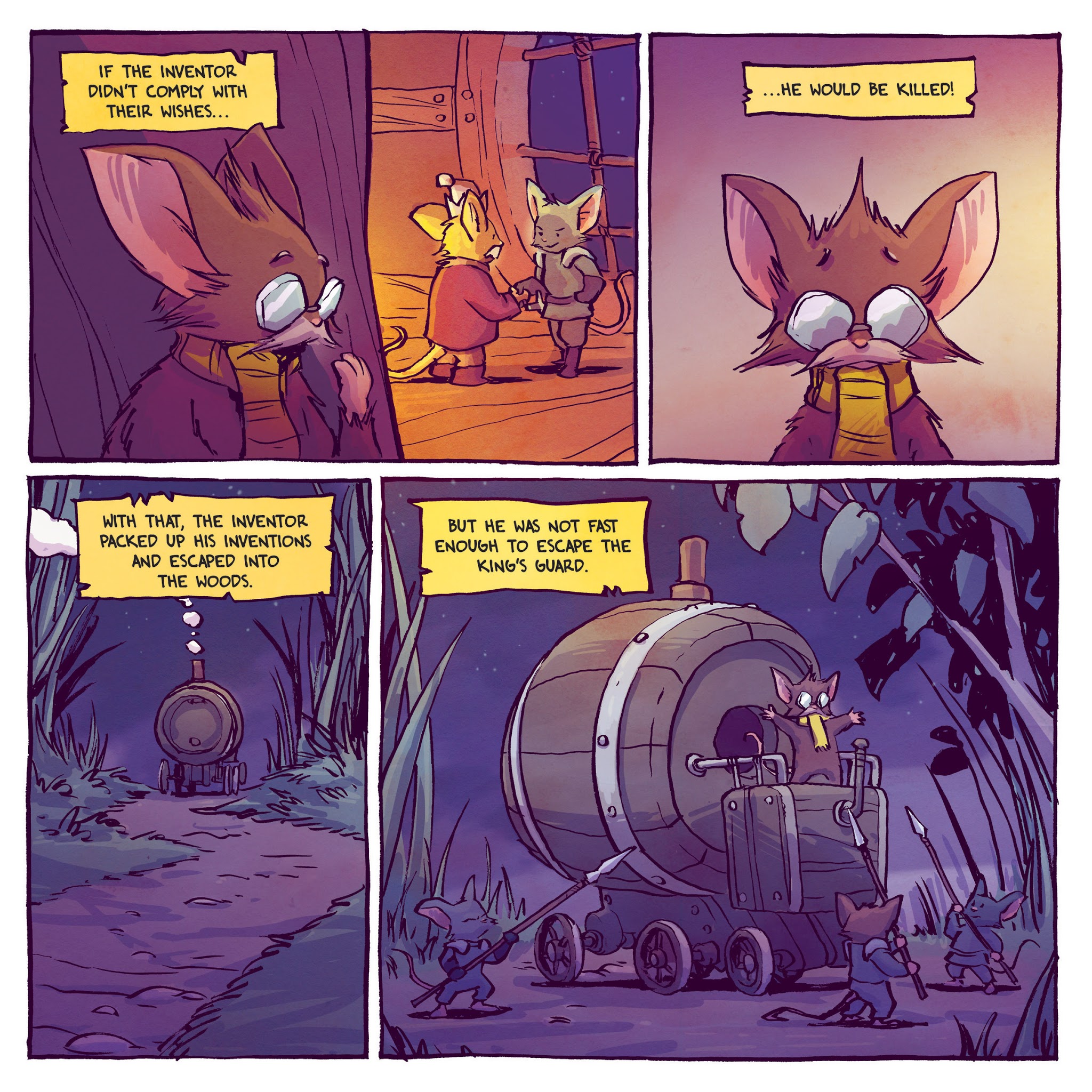 Read online Mouse Guard: Legends of the Guard Volume Three comic -  Issue # TPB - 73