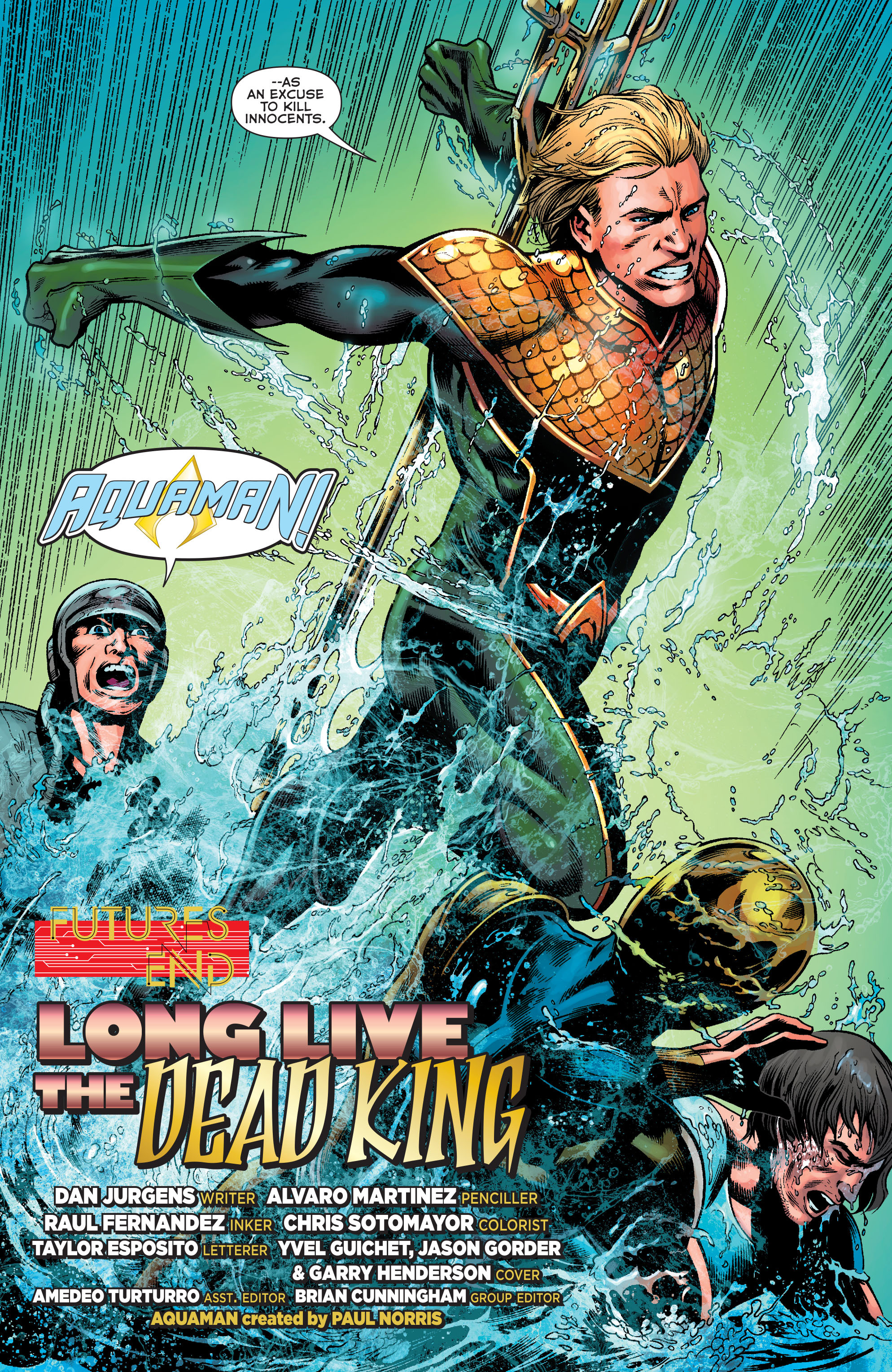 Read online Aquaman: Futures End comic -  Issue #Aquaman: Futures End Full - 5