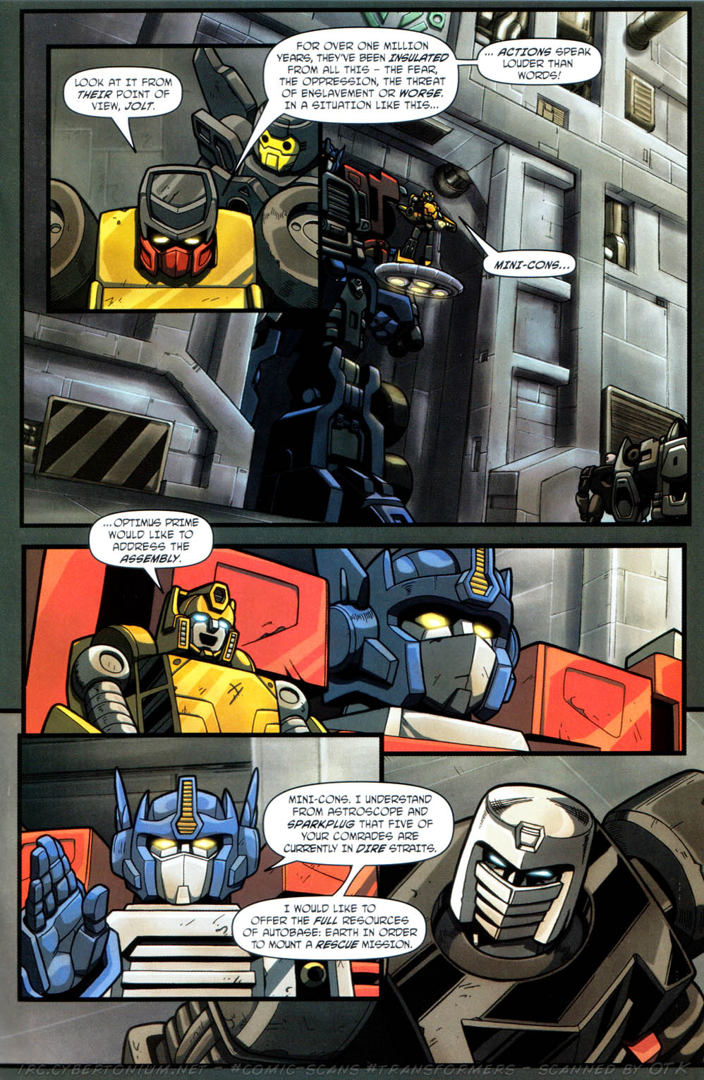 Read online Transformers Armada comic Issue 12