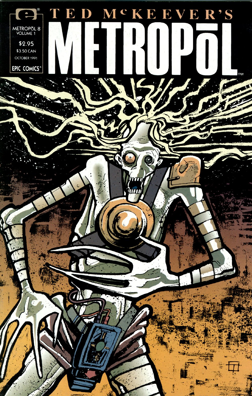 Read online Ted McKeever's Metropol comic -  Issue #8 - 1