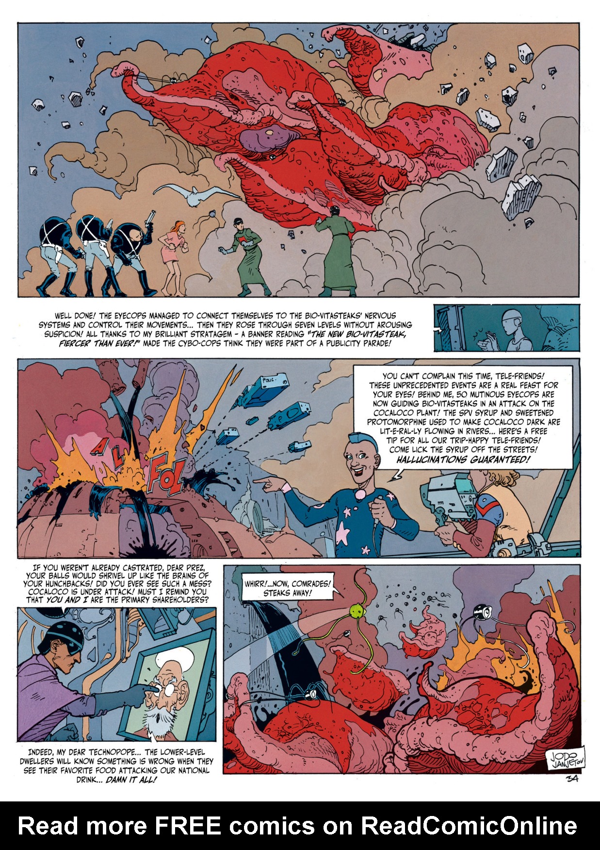 Read online Before the Incal comic -  Issue #3 - 37