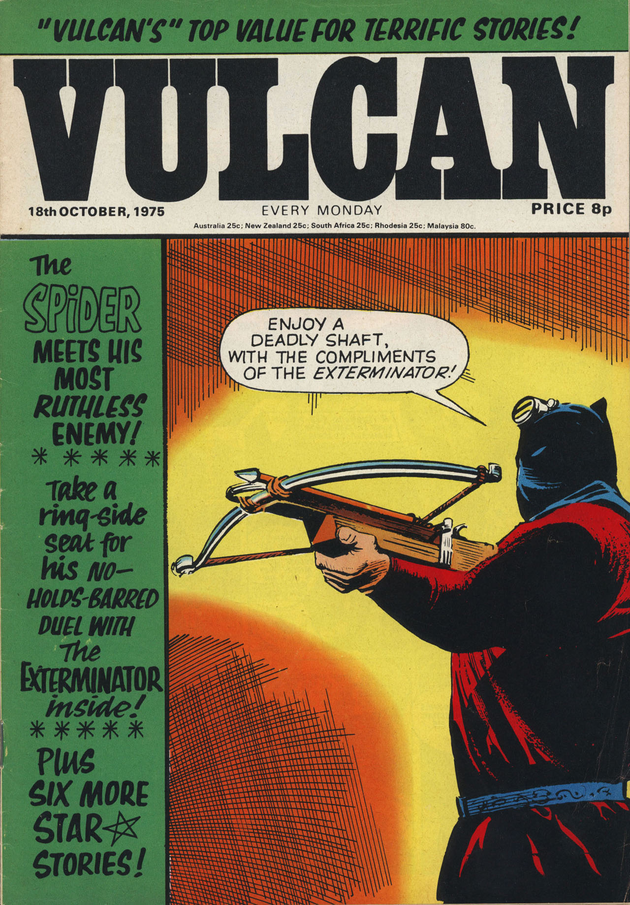 Read online Vulcan comic -  Issue #4 - 1