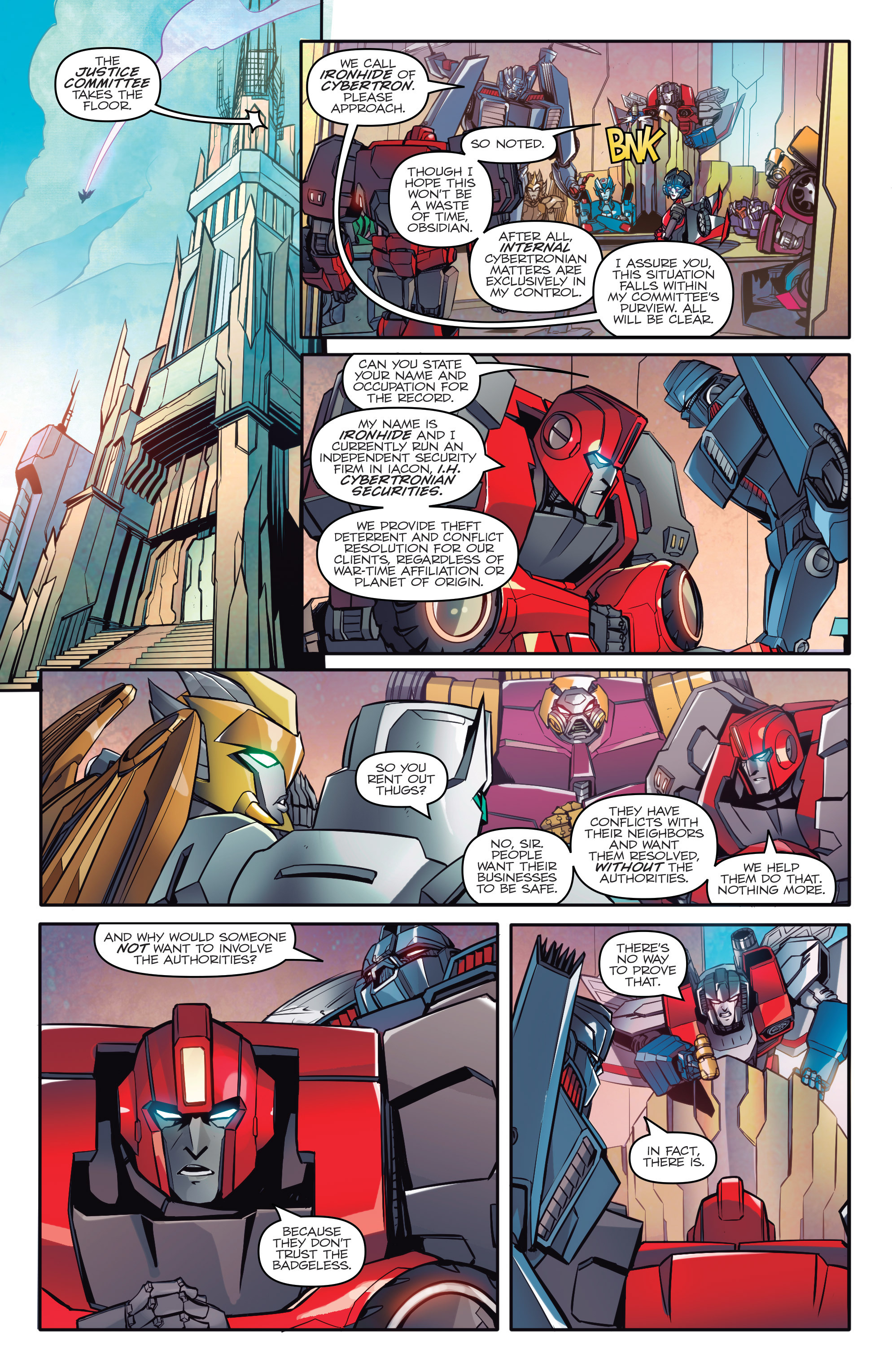 Read online Transformers: Till All Are One comic -  Issue #1 - 5