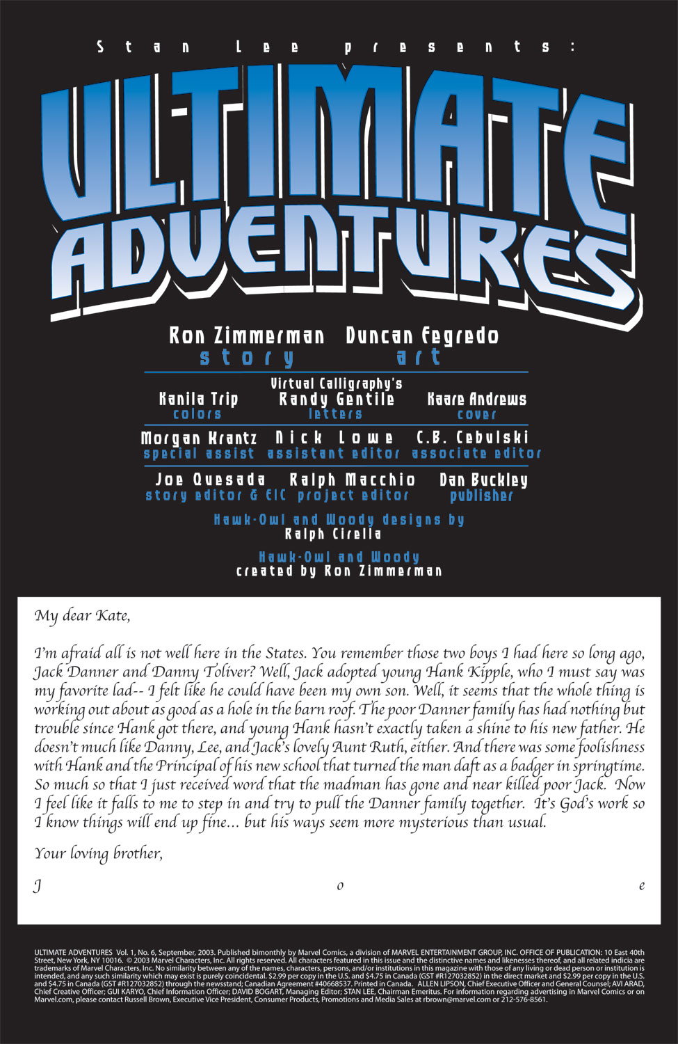 Read online Ultimate Adventures comic -  Issue #6 - 3