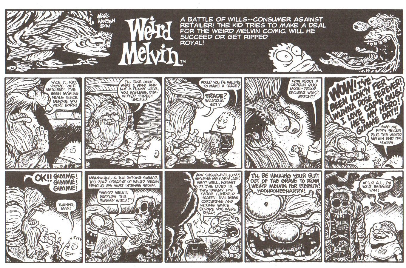 Read online Weird Melvin comic -  Issue #1 - 30