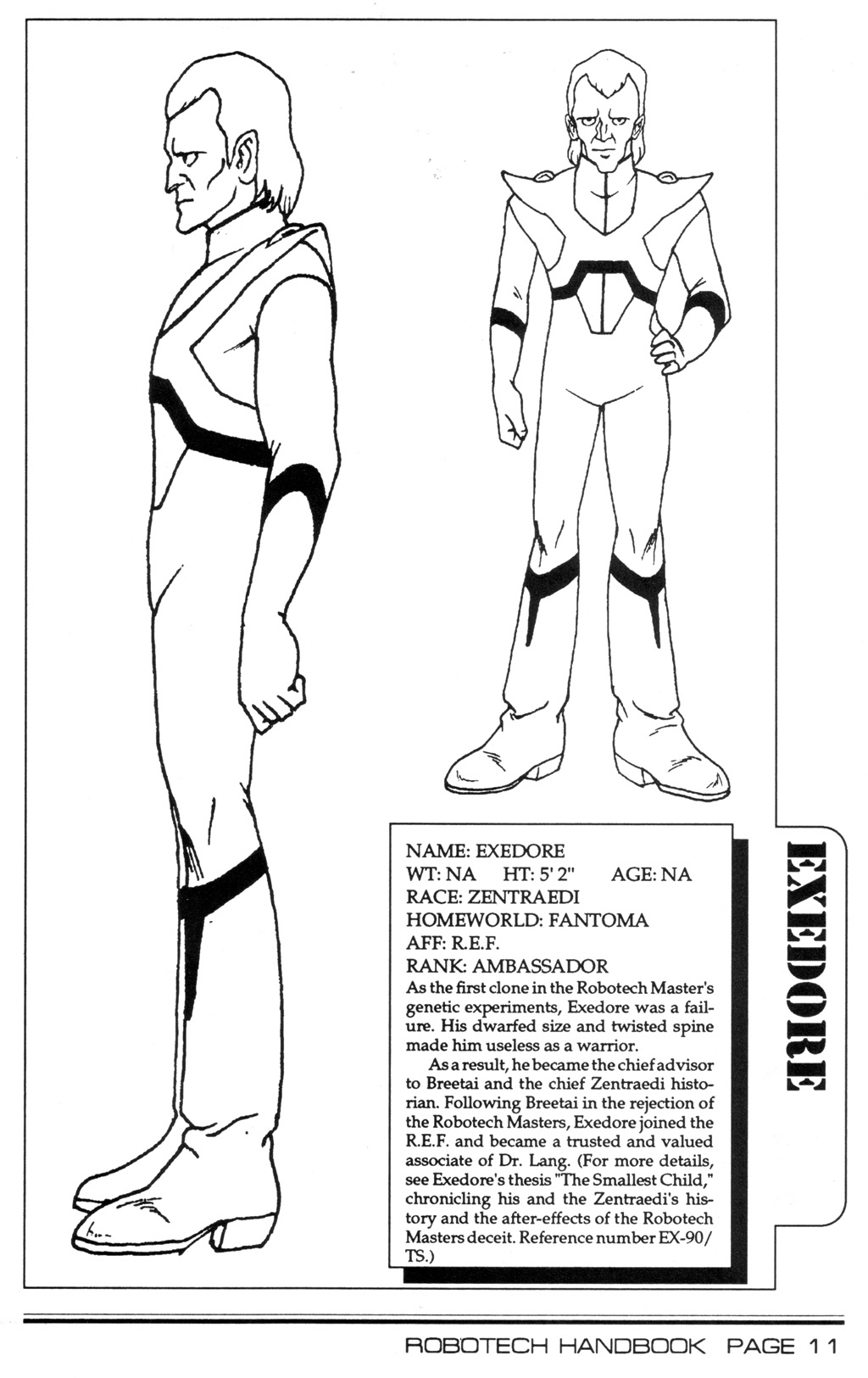 Read online Robotech II: The Sentinels comic -  Issue # _Handbook 1 - 13