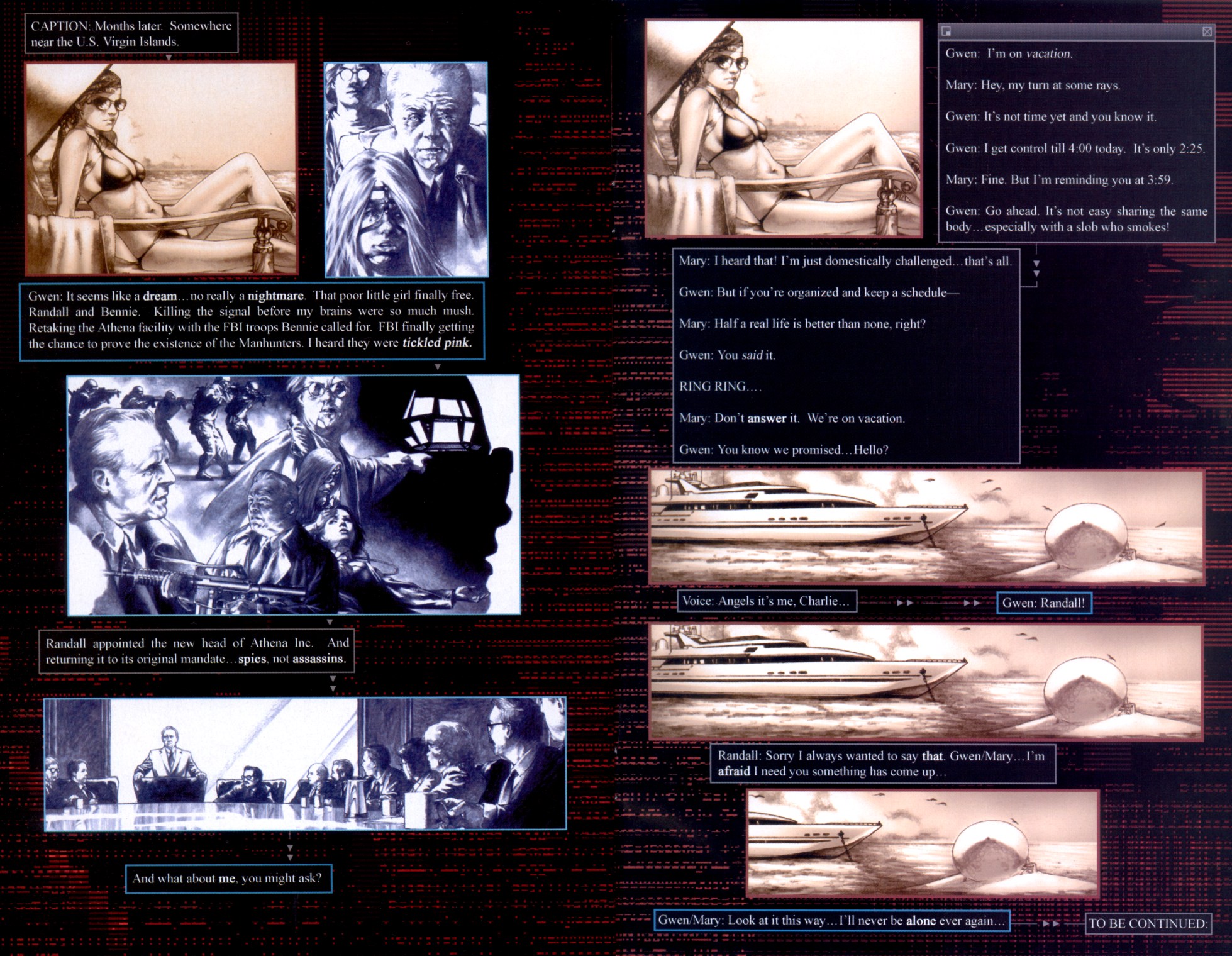 Read online Athena Inc. The Manhunter Project comic -  Issue #6 - 27