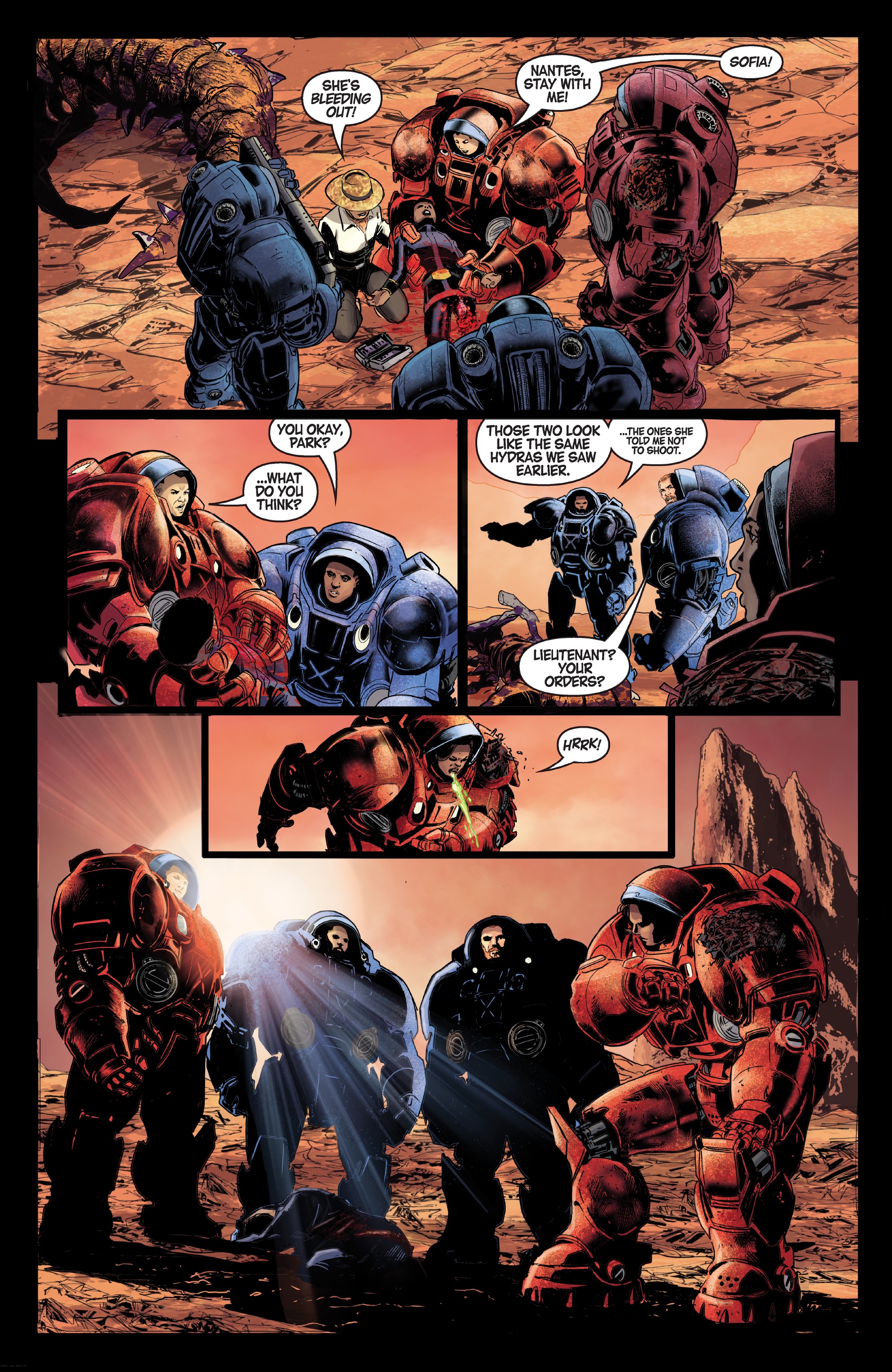 Read online StarCraft: Soldiers comic -  Issue #2 - 6