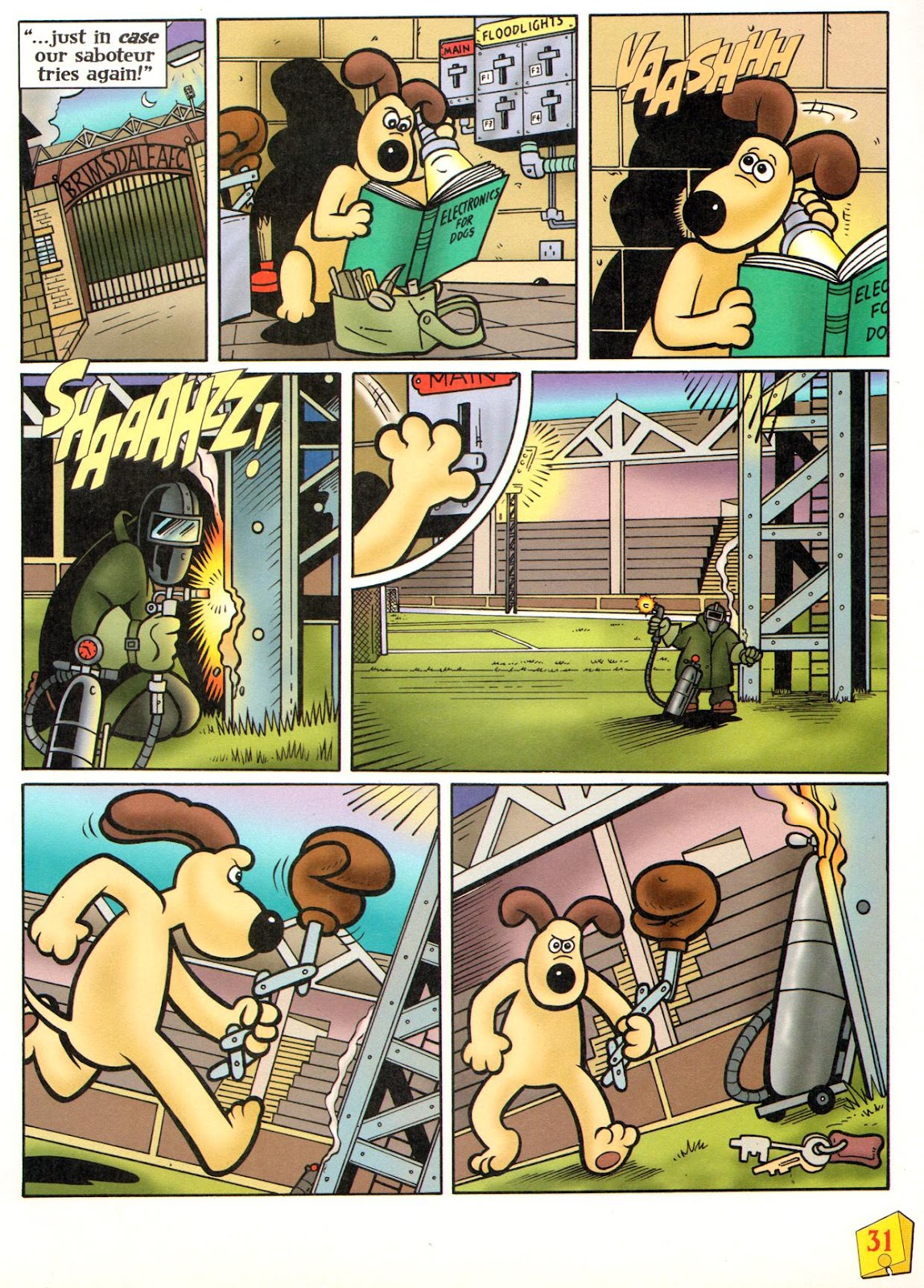 Wallace & Gromit Comic issue 11 - Page 29