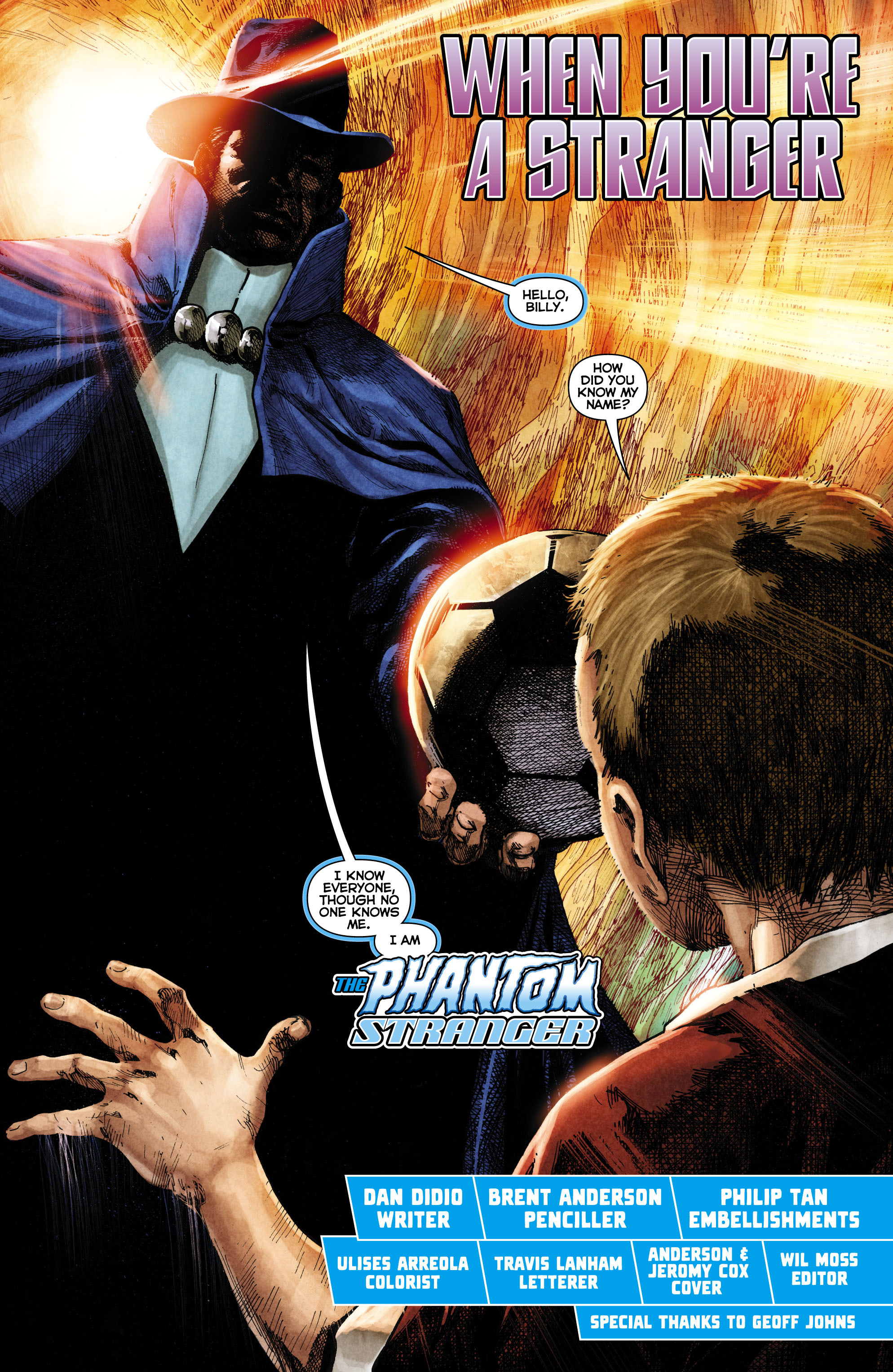 Read online Trinity of Sin: The Phantom Stranger comic -  Issue #1 - 3