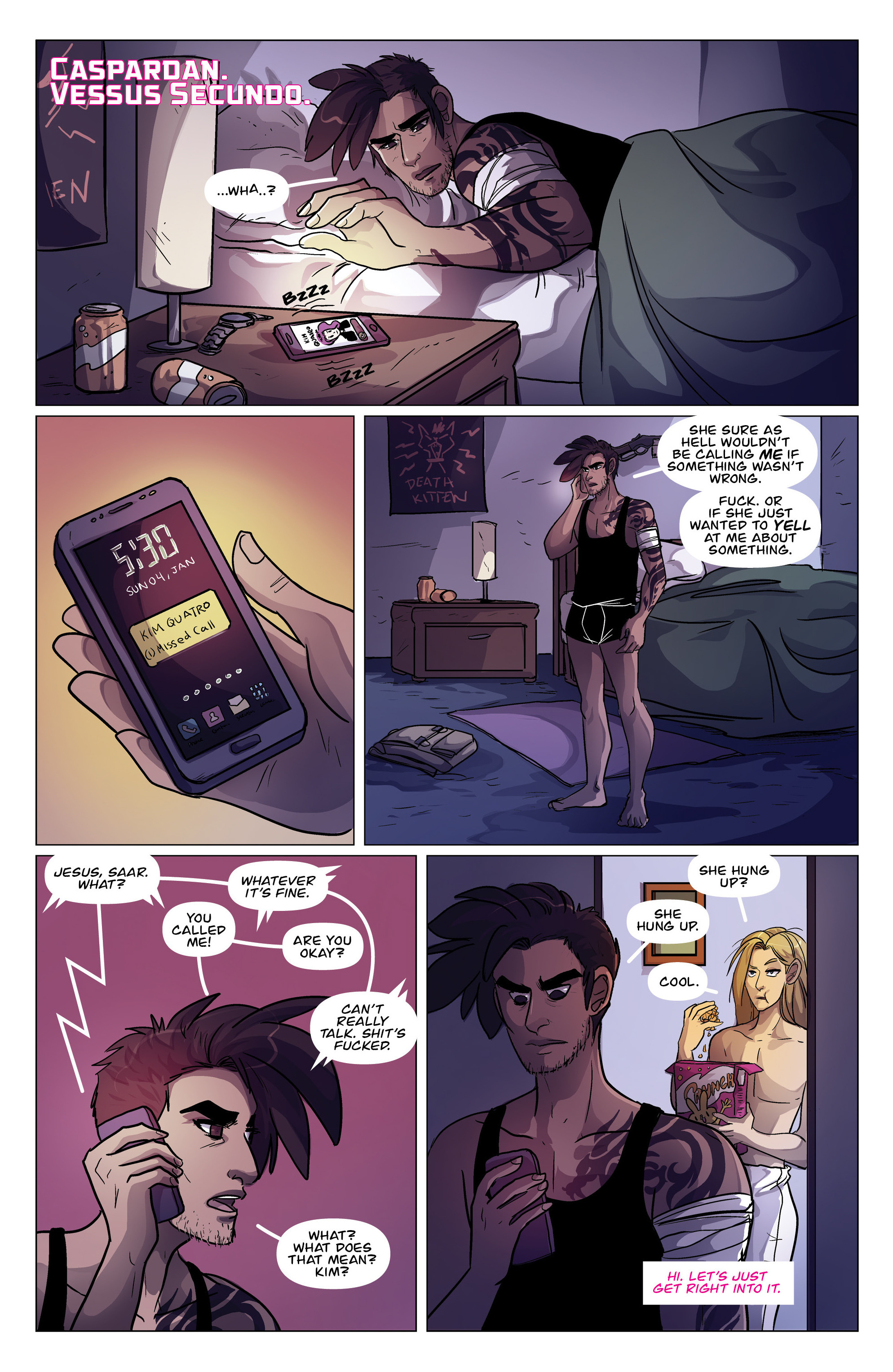 Read online Kim & Kim comic -  Issue #4 - 3