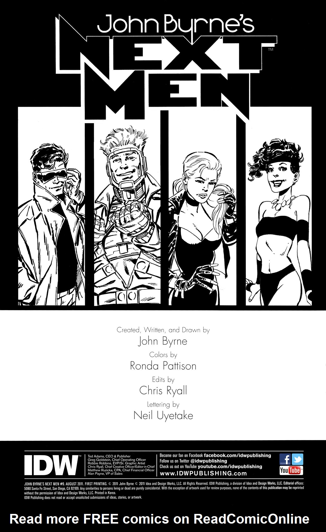 Read online John Byrne's Next Men (2010) comic -  Issue #9 - 2