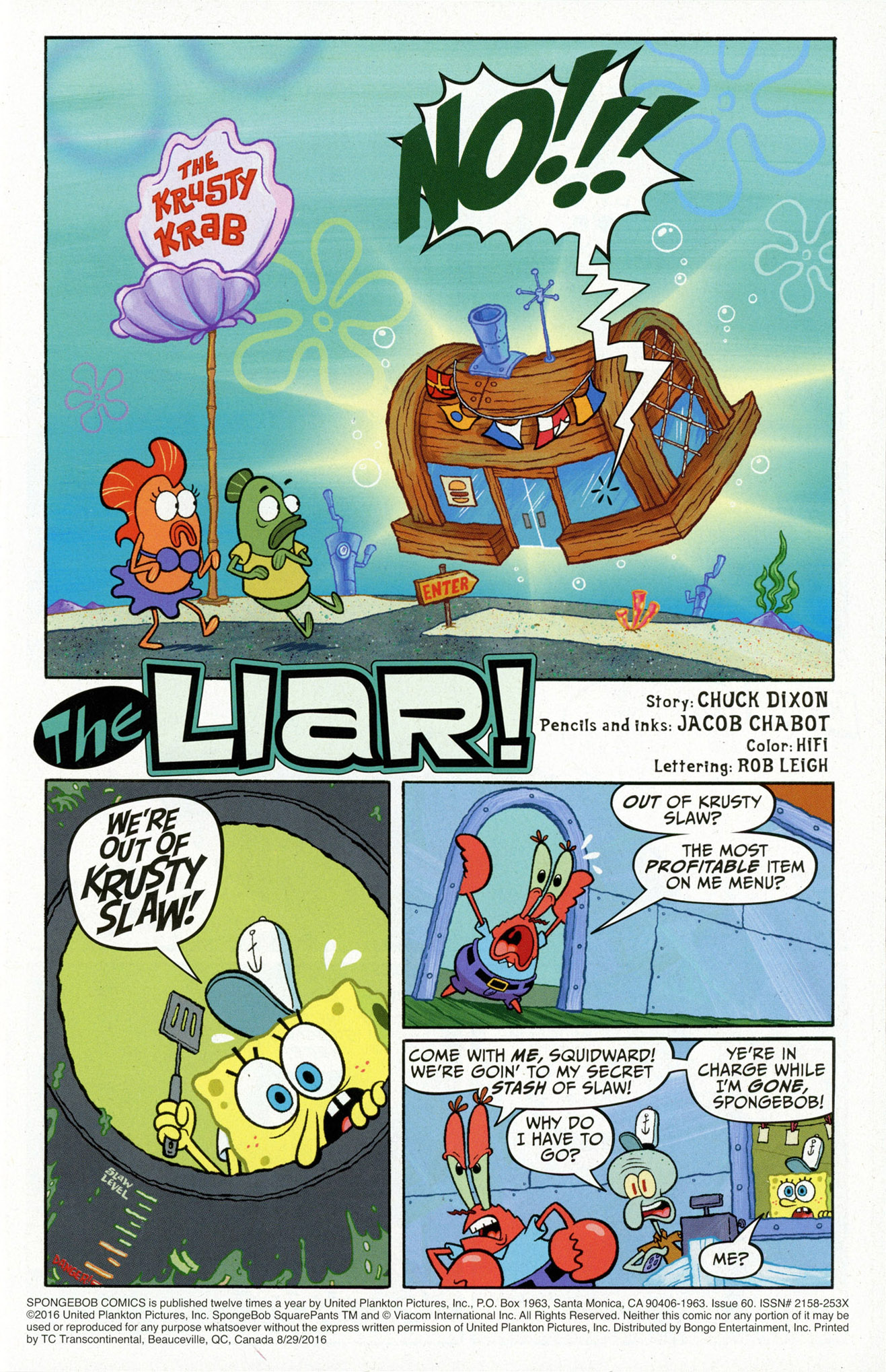 Read online SpongeBob Comics comic -  Issue #60 - 3